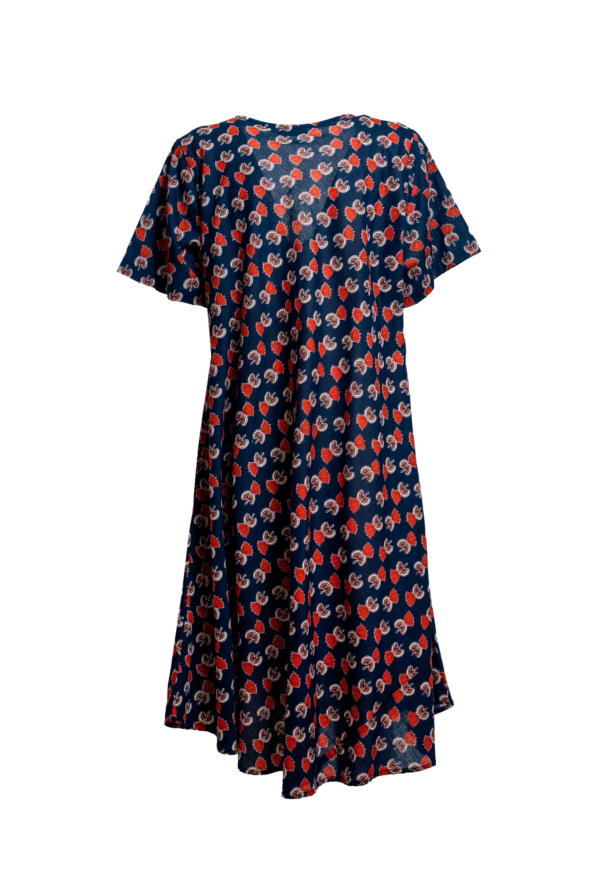 Vestito Cotone 100% blu Huewa
