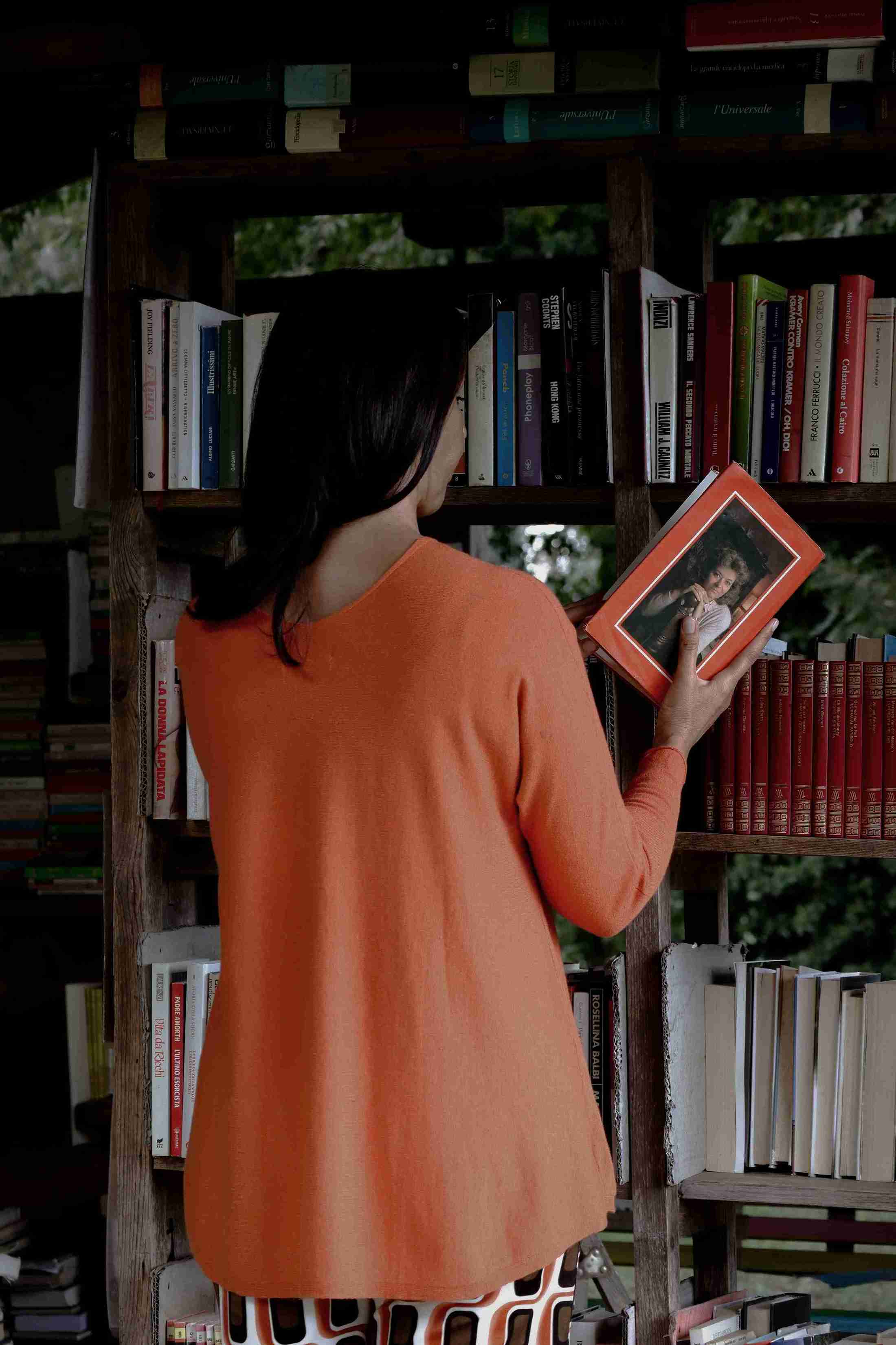 Maglione Luce d’Autunno Zucca (viscosa)