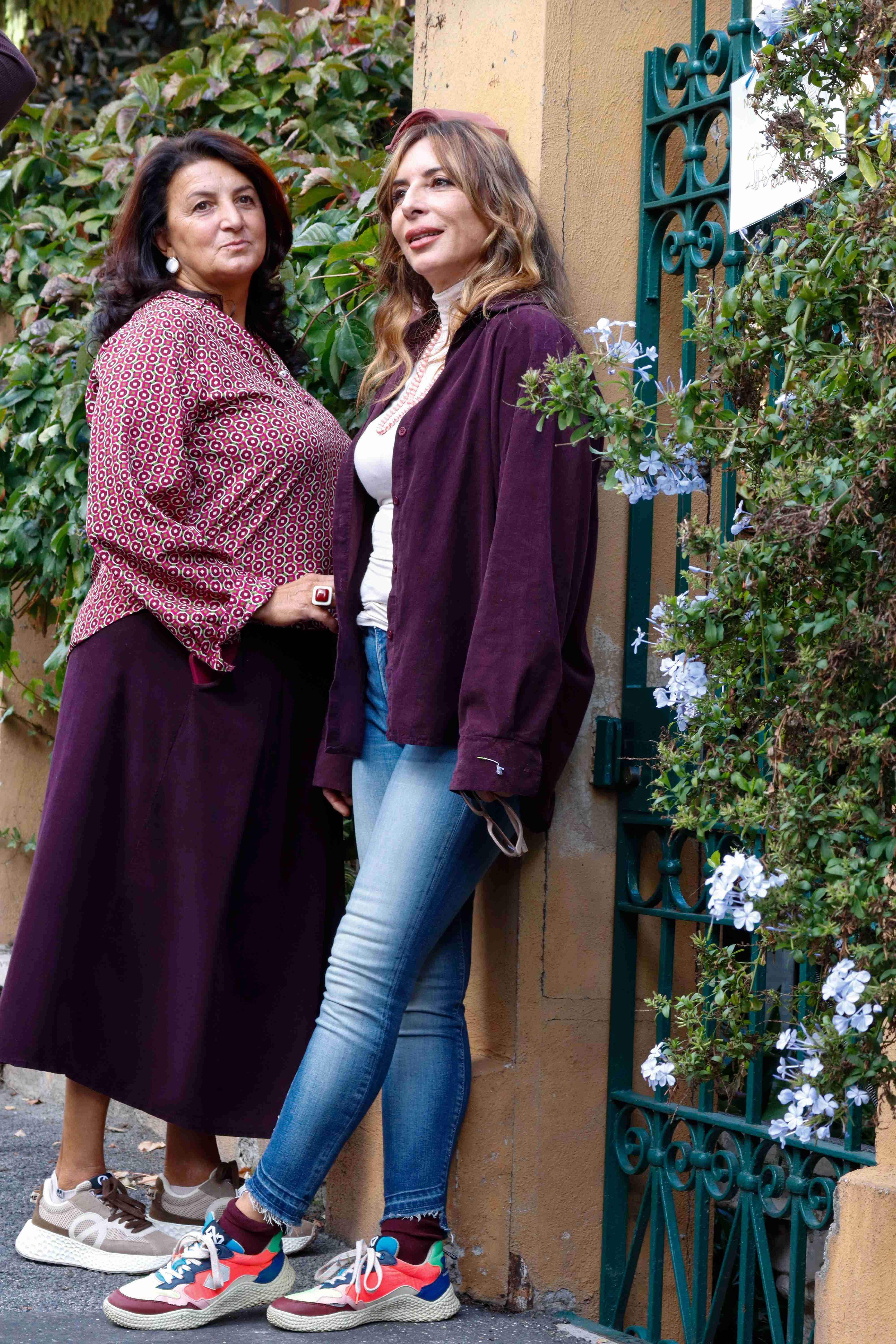 Camicia Soffio melanzana (velluto a costine)