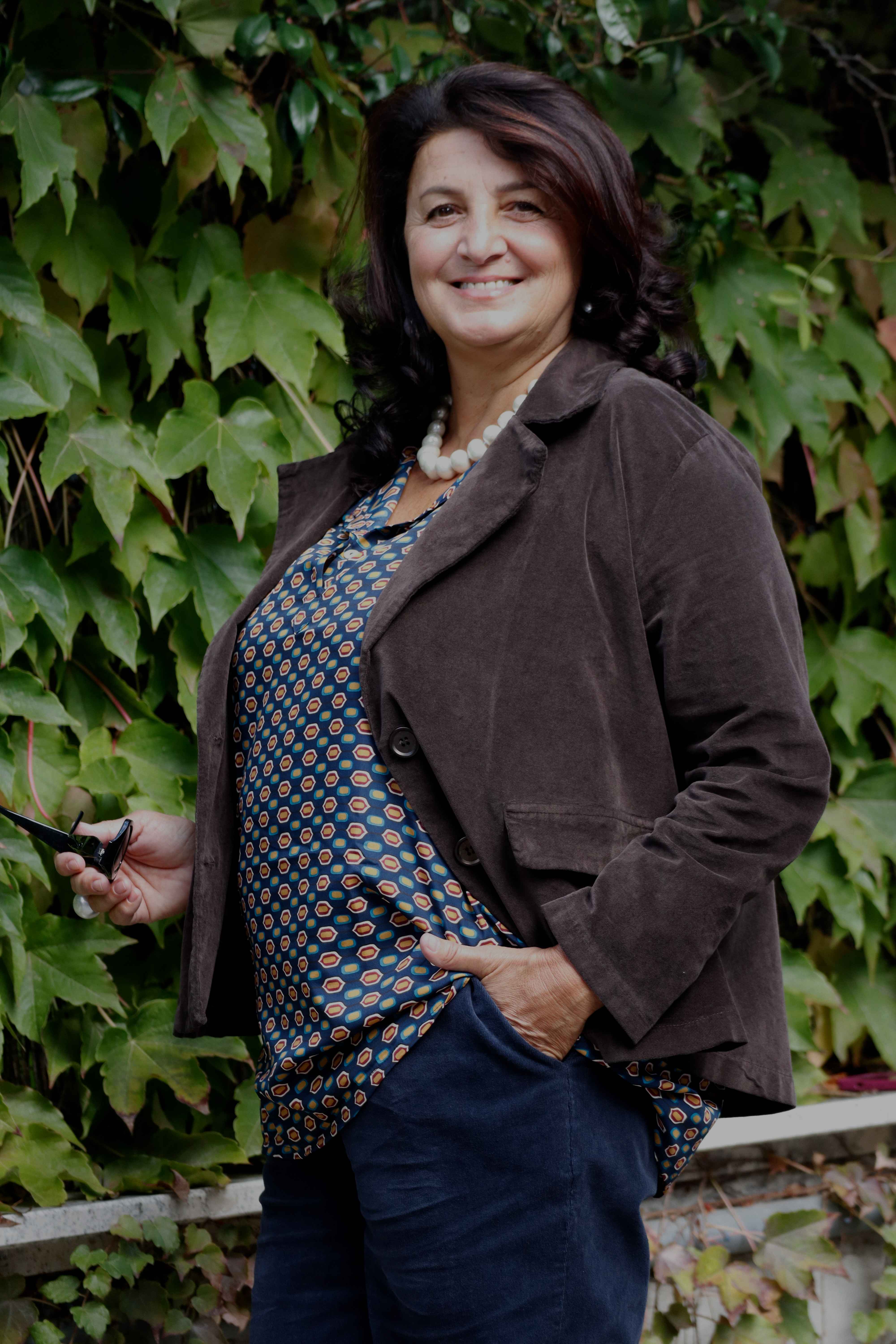 Giacca Velvet marrone (velluto liscio)