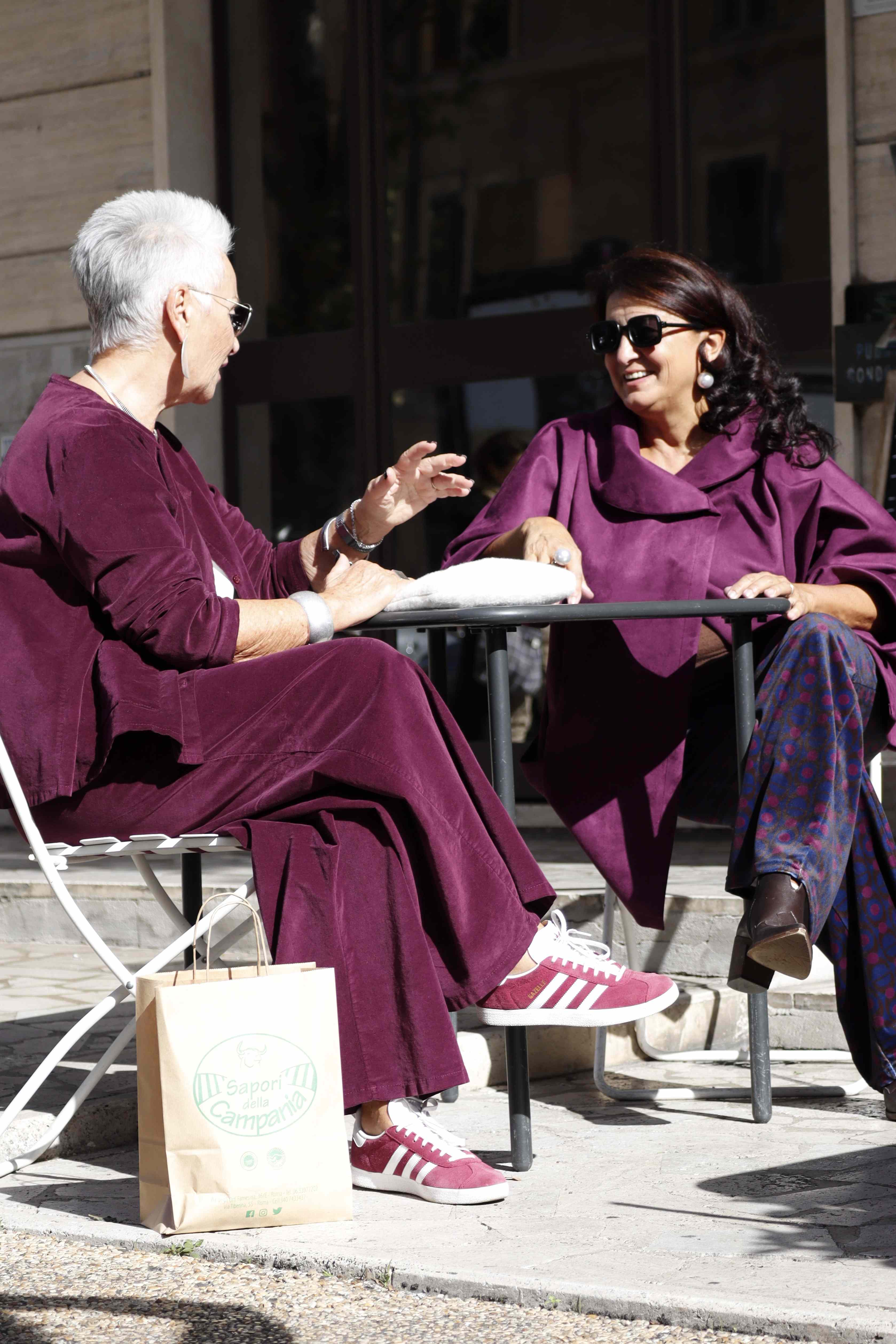 Giacca Aurora Melanzana (eco camoscio)