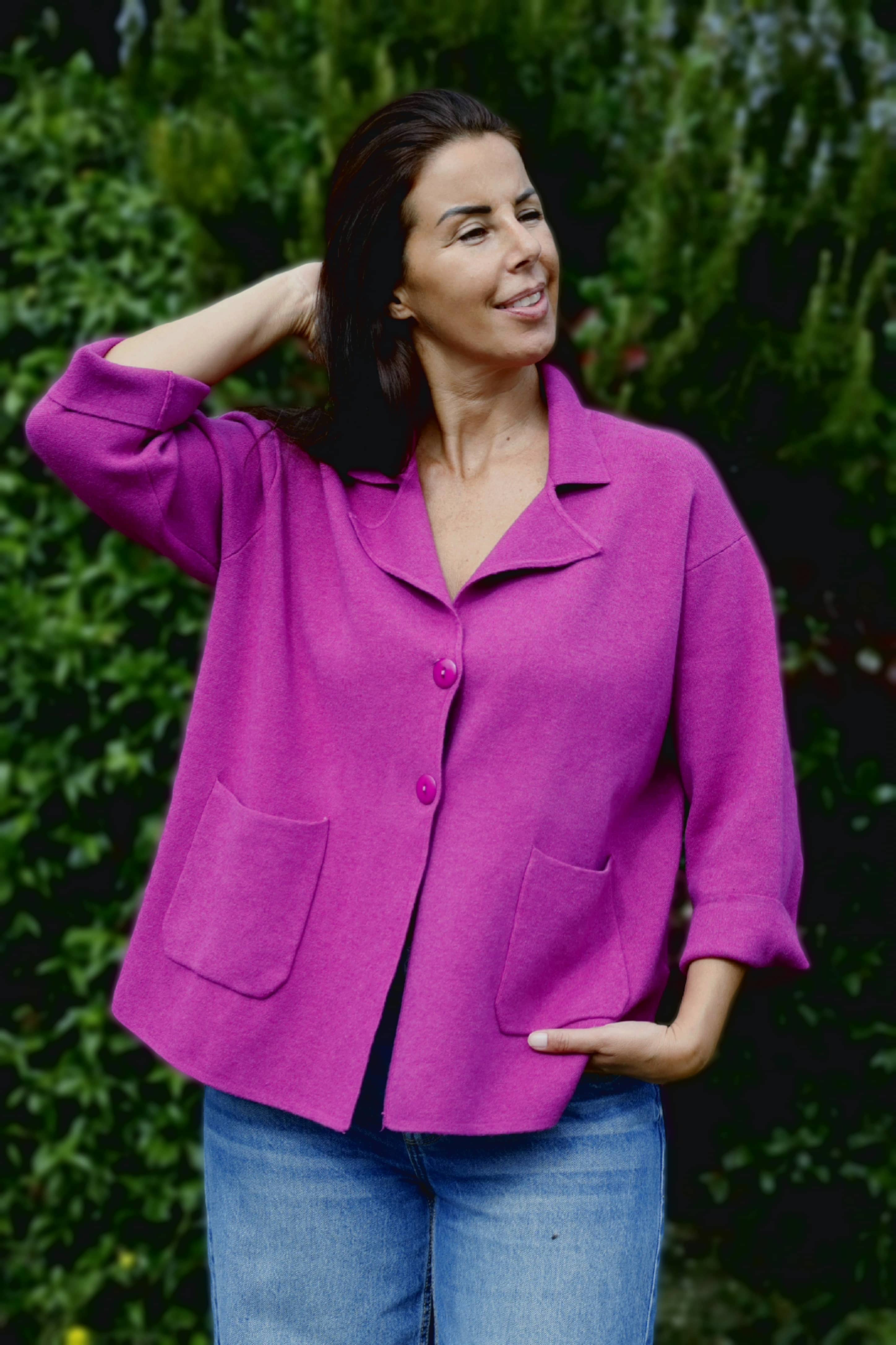 Alba Ciclamino Jacket (viscose)