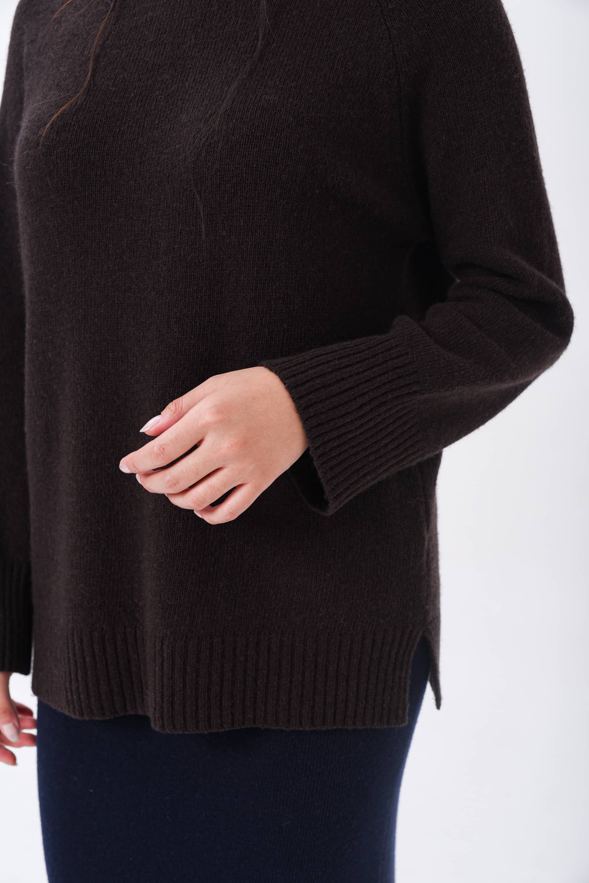Brown Winter Clouds Sweater (wool and cashmere)