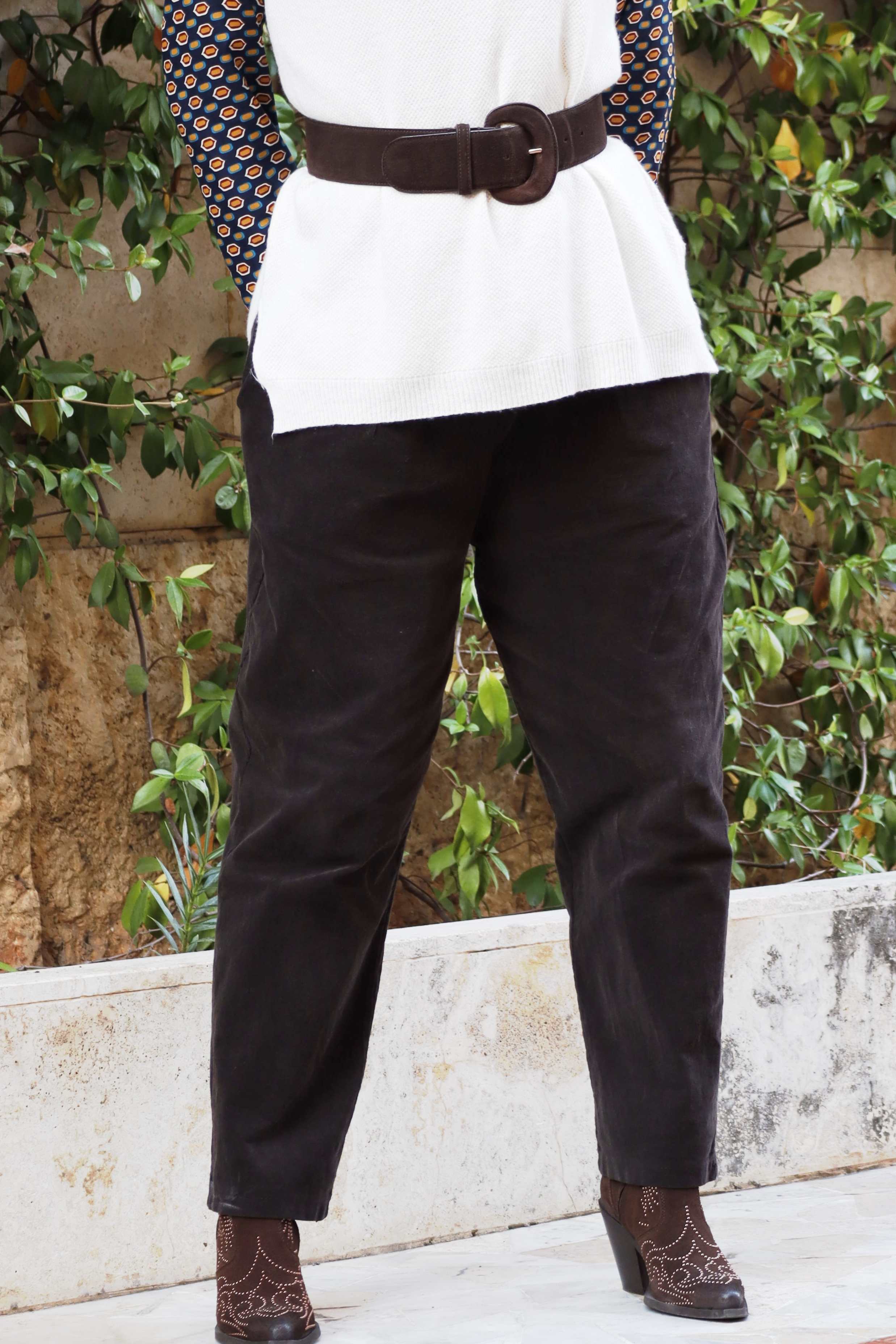 Chaleco blanco con punto de arroz (lana y cachemir)