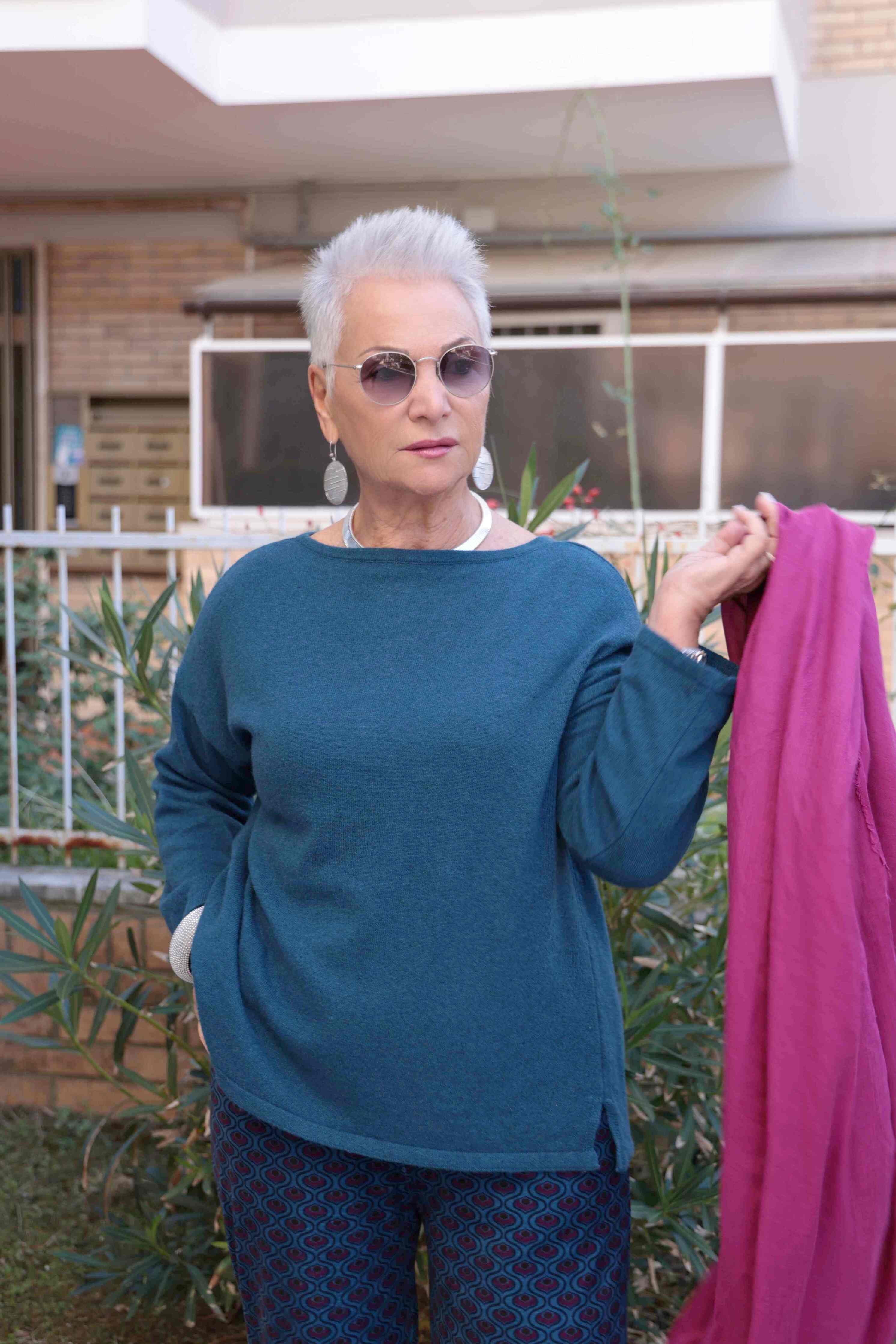 Gemma Winter Sweater in Ottanio (wool and cashmere)