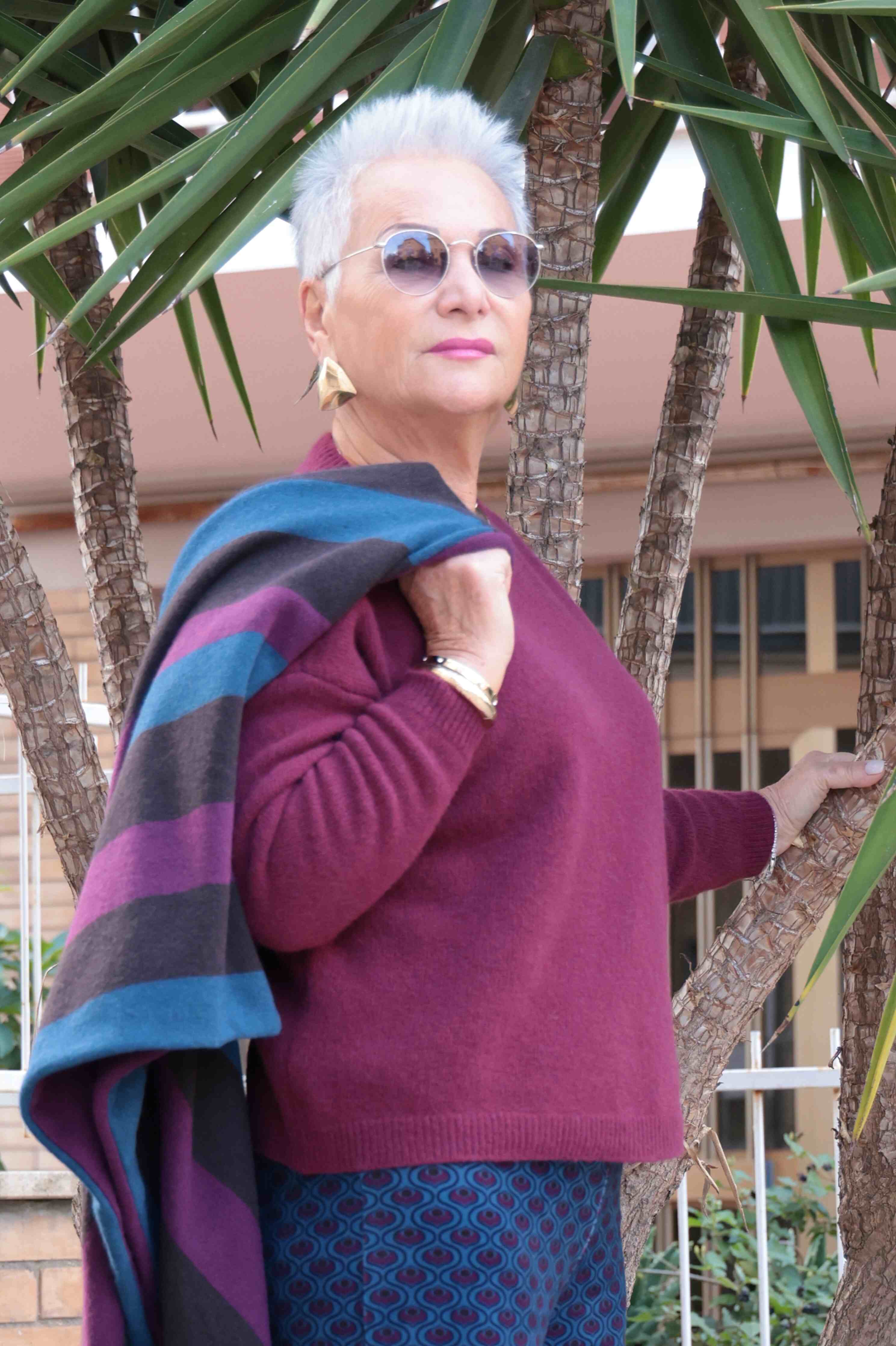 Maglione Pure Merinos Bordeaux (pura lana merinos)