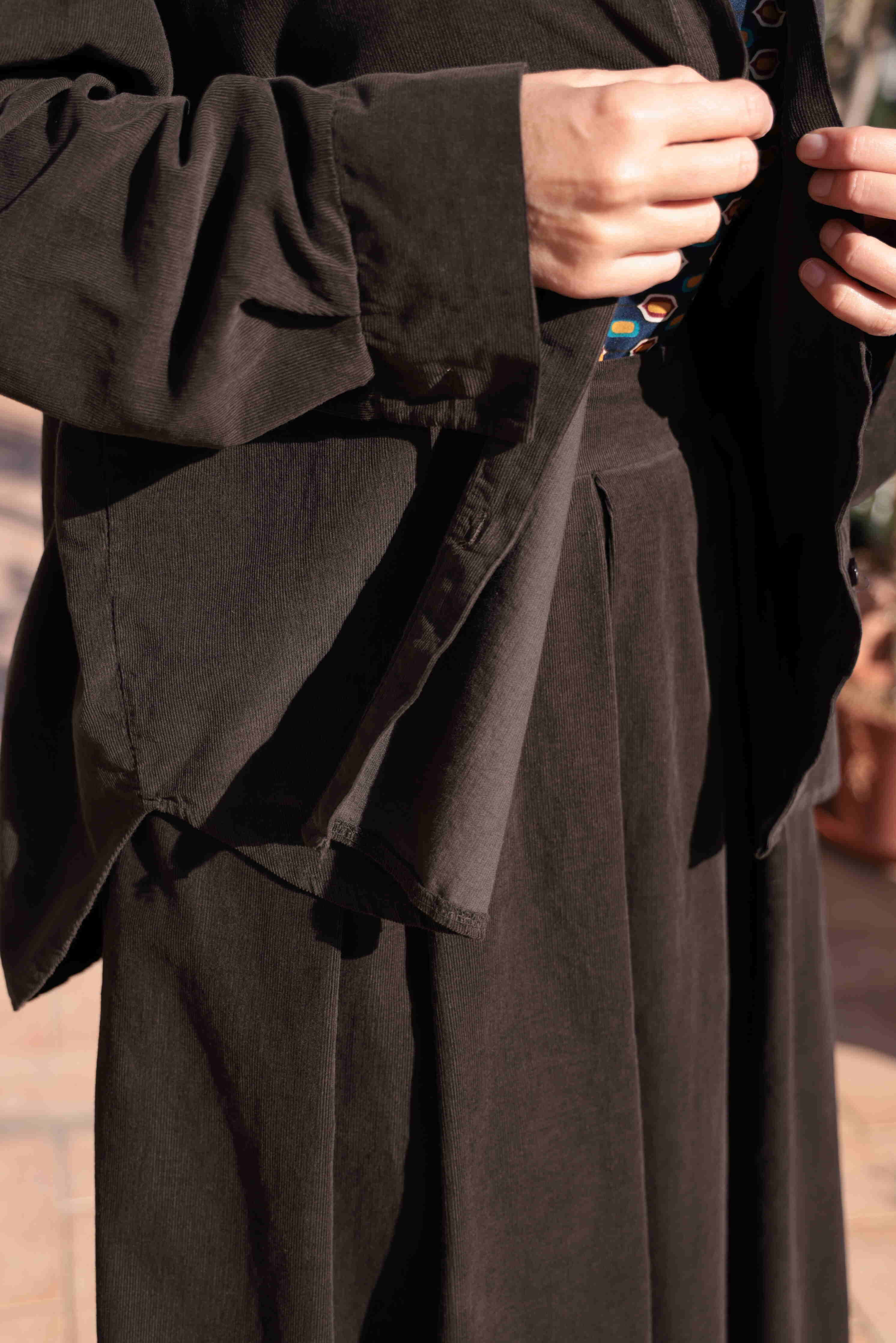 Camisa Soffio marrón (pana)