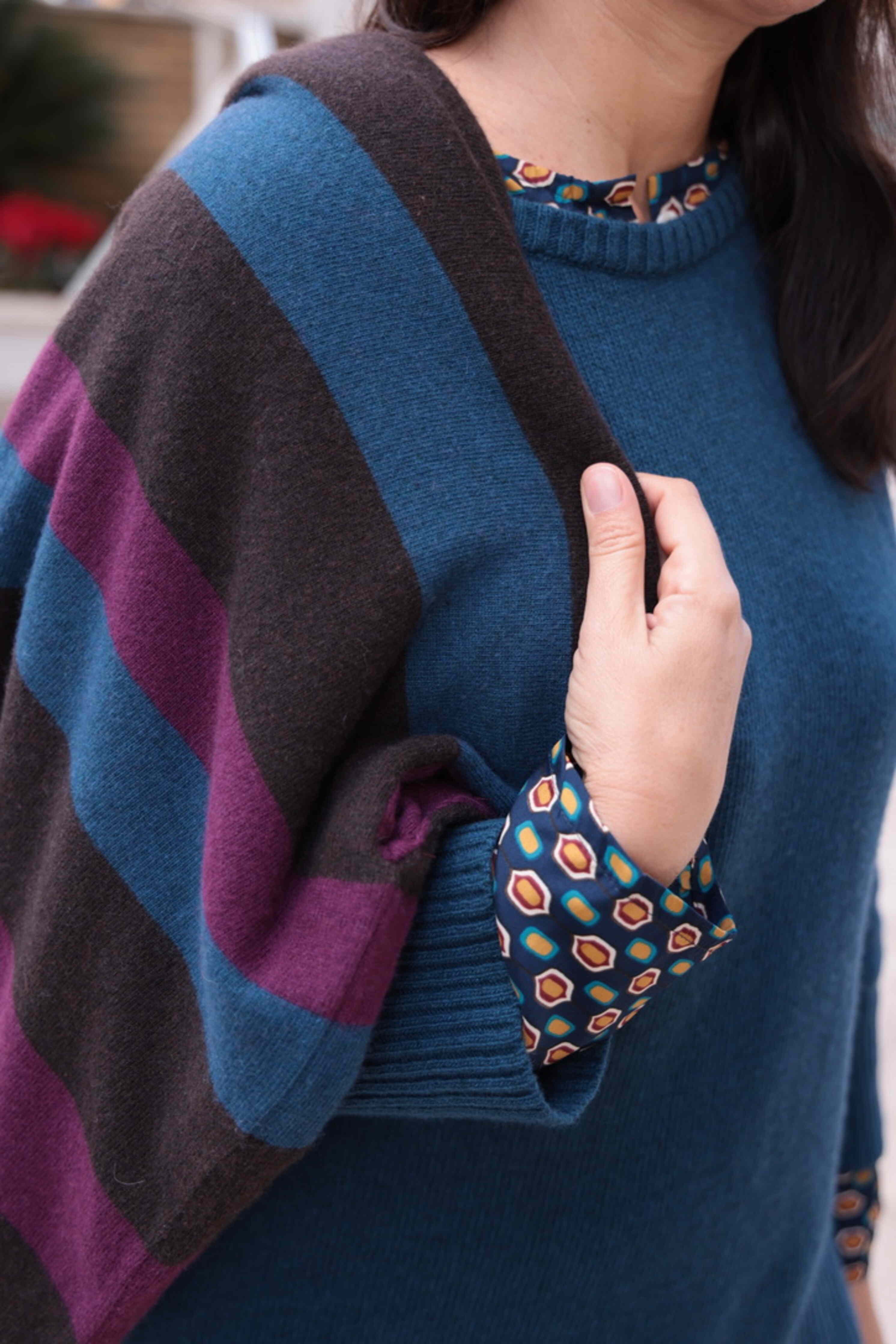 Maglione Nuvole d'inverno Ottanio (lana e cashmere)