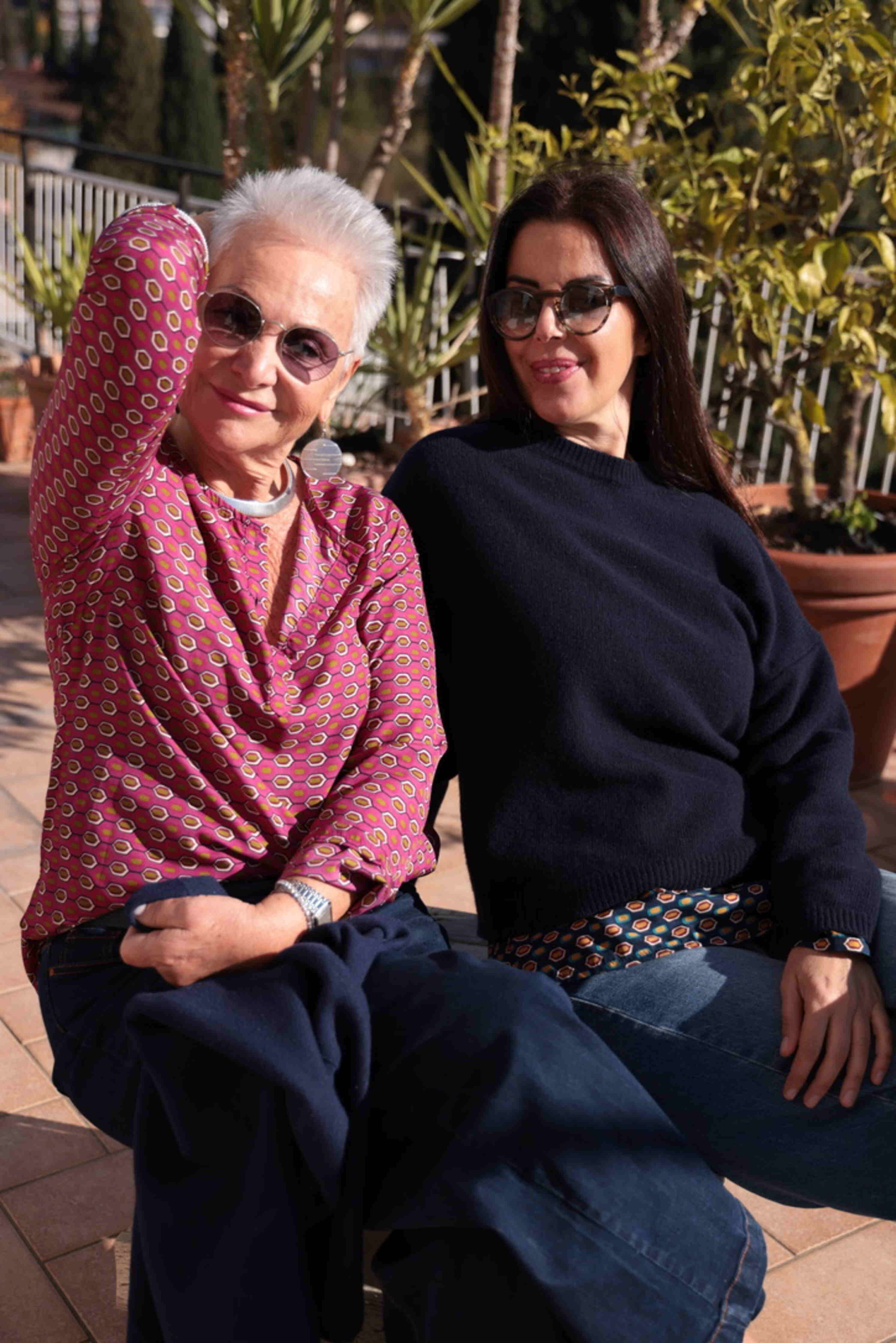 BLUSA Mini Geometrie (seta)