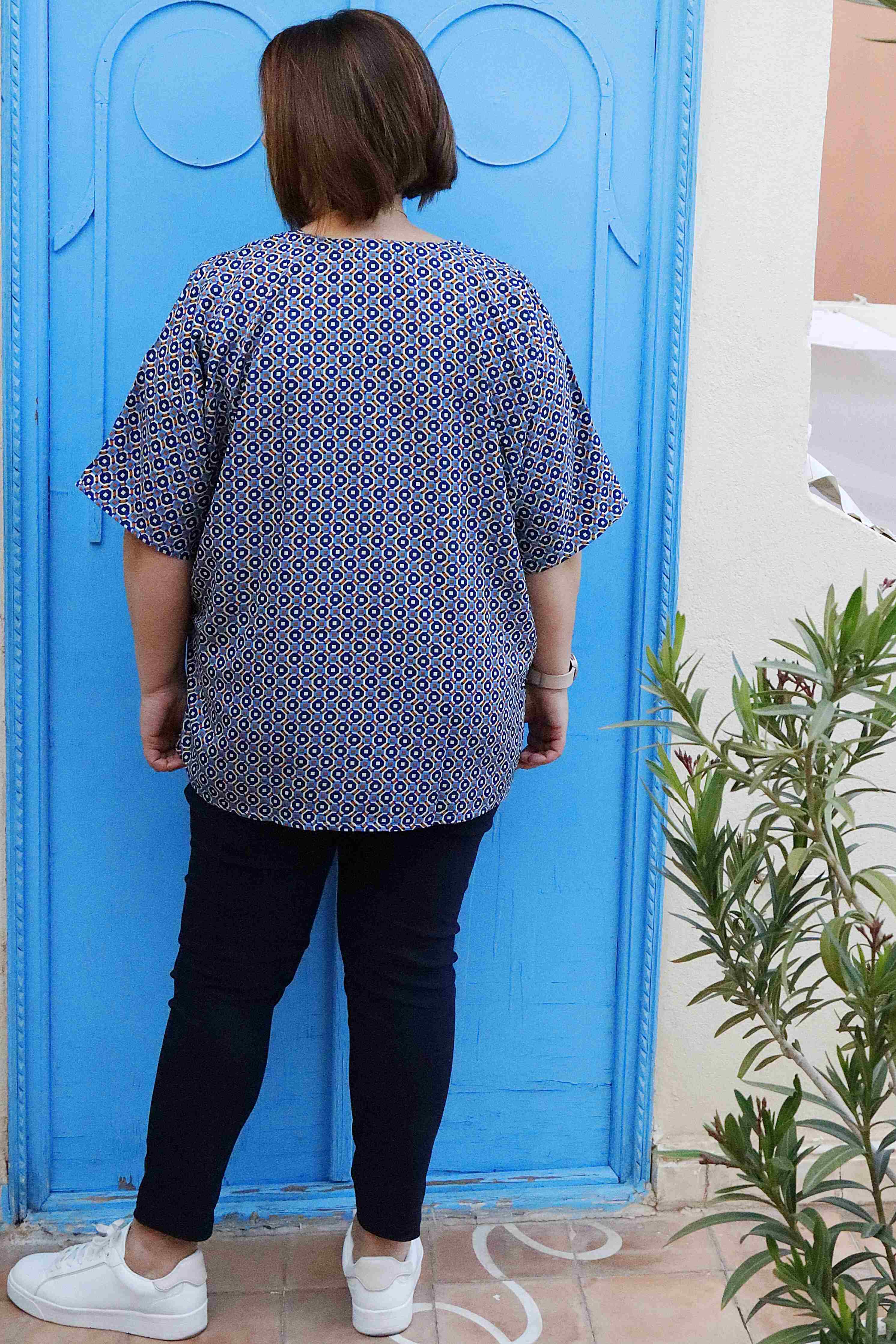 ZELLIGE BLOUSE (Silk)