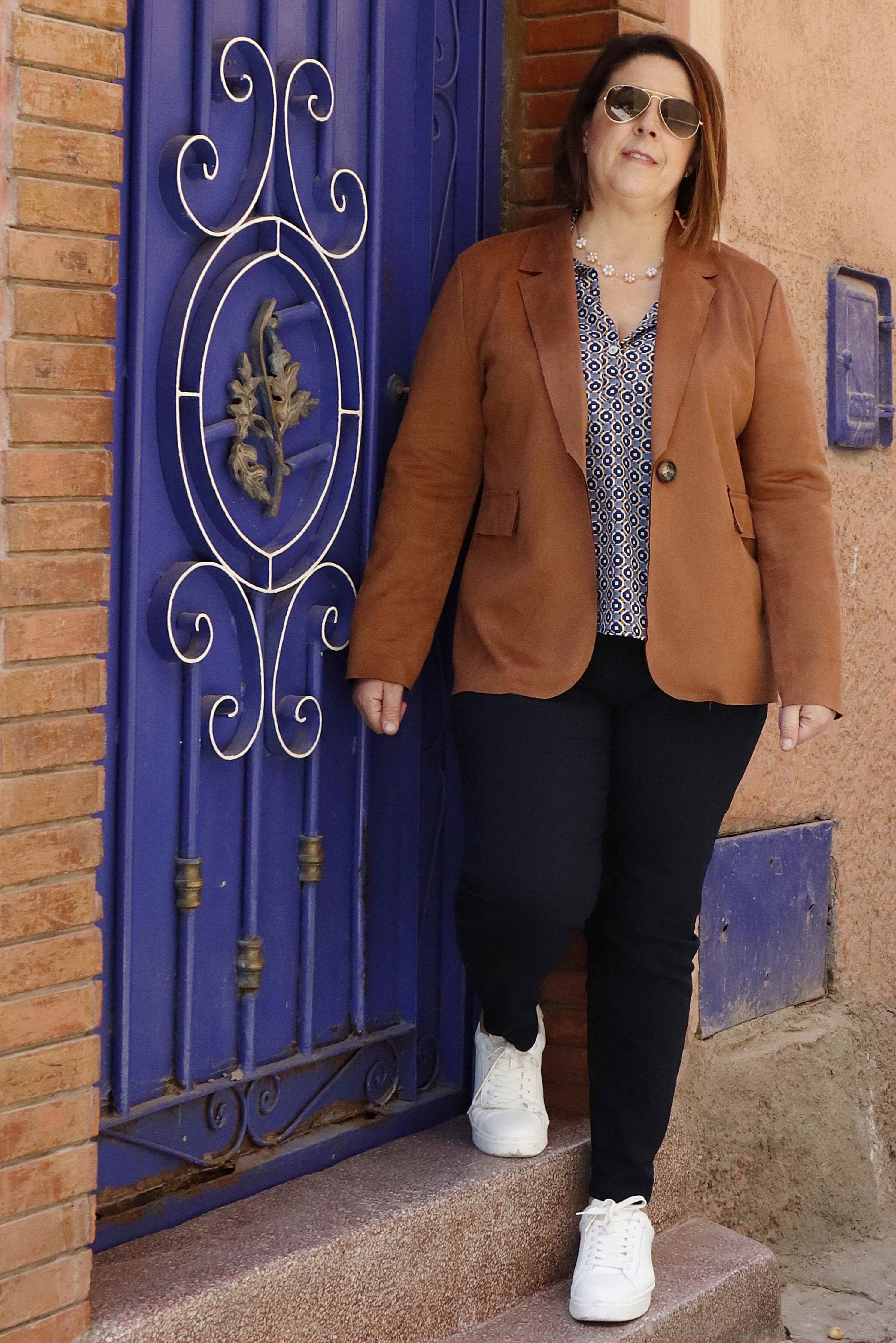 Camicia Mini Geometrie in Seta