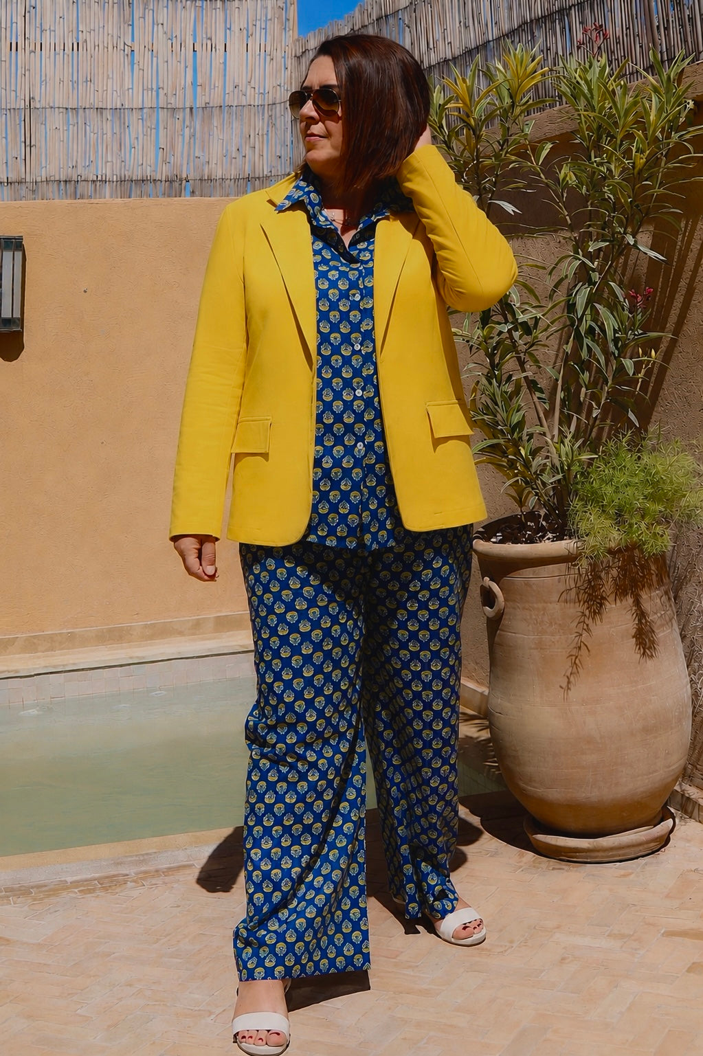 GIACCA CAMILLA GIALLO (Cotone)