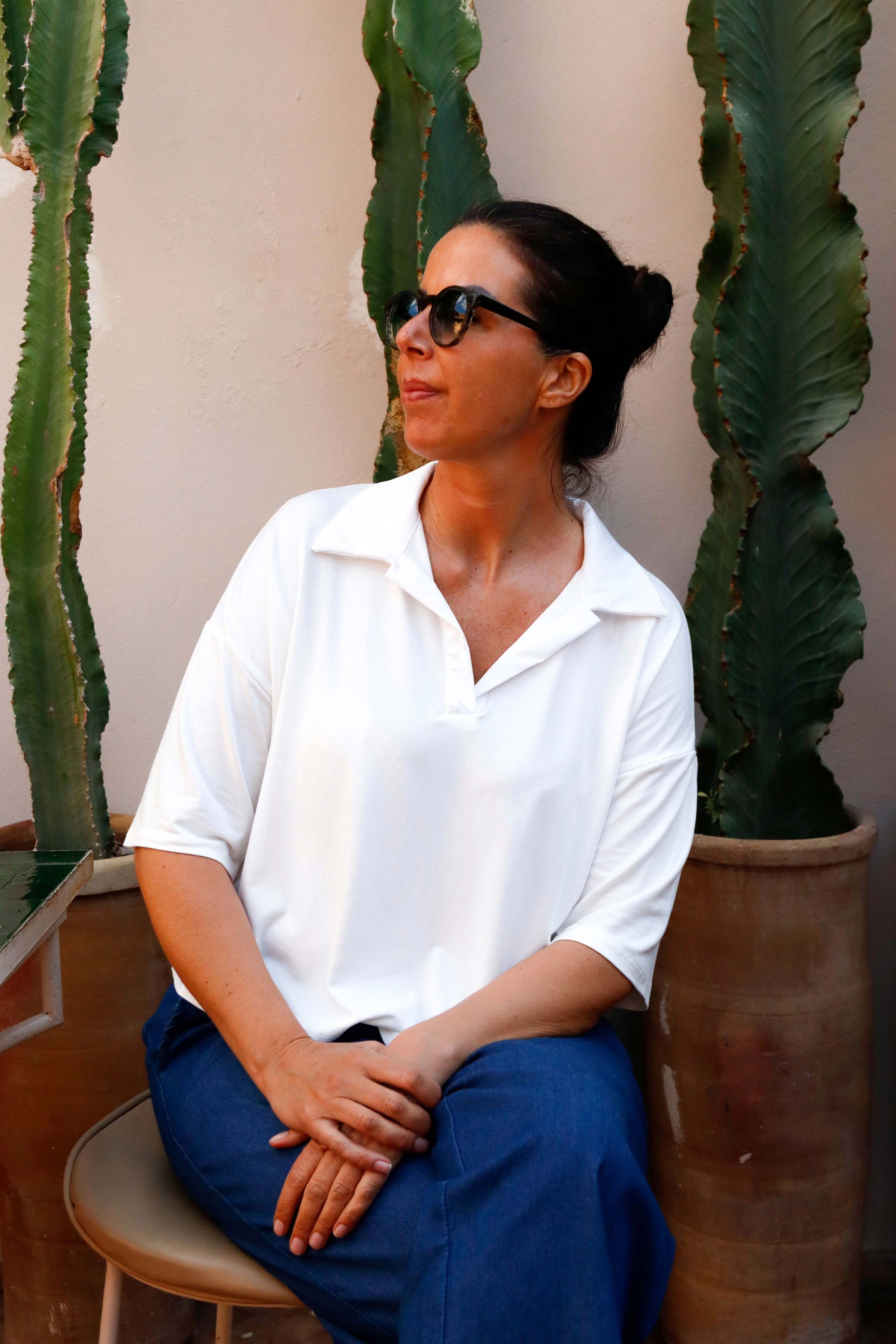 CARLOTTA BLOUSE WHITE (Viscose)