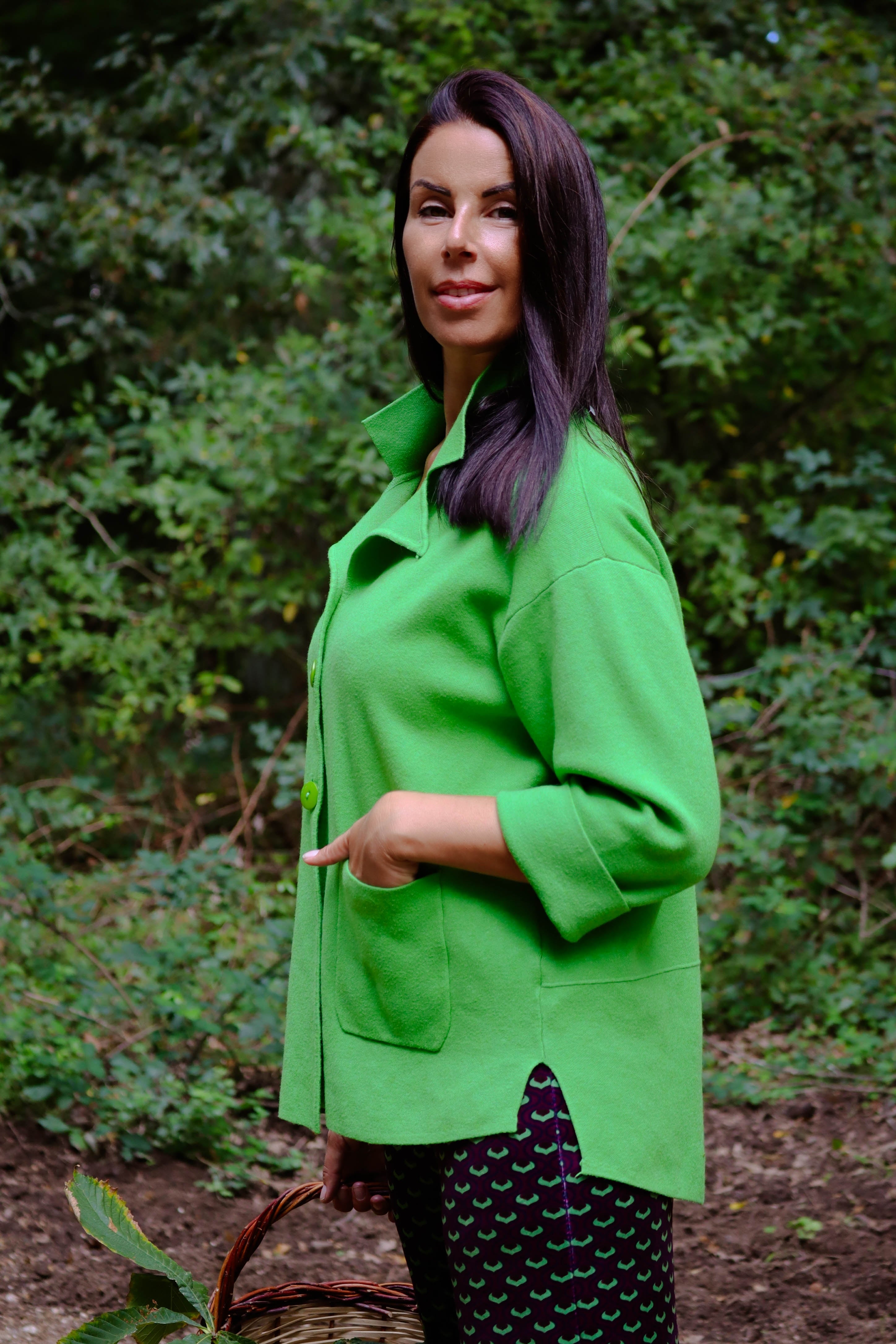 Giacca Alba Verde Mela (viscosa)