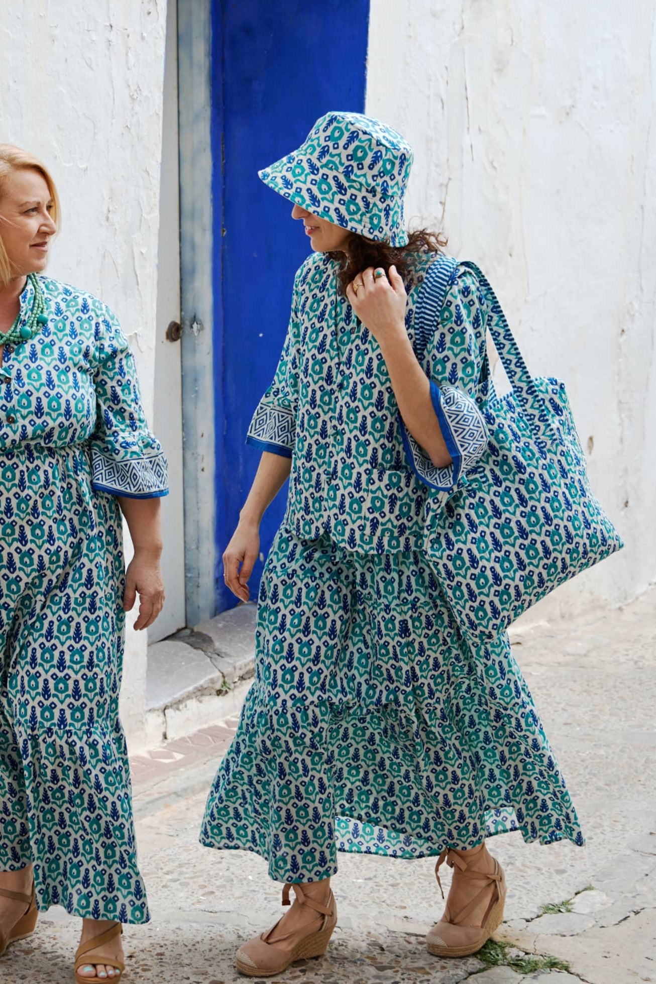 Outfit Completo Mix match 100% cotone Selva Azul
