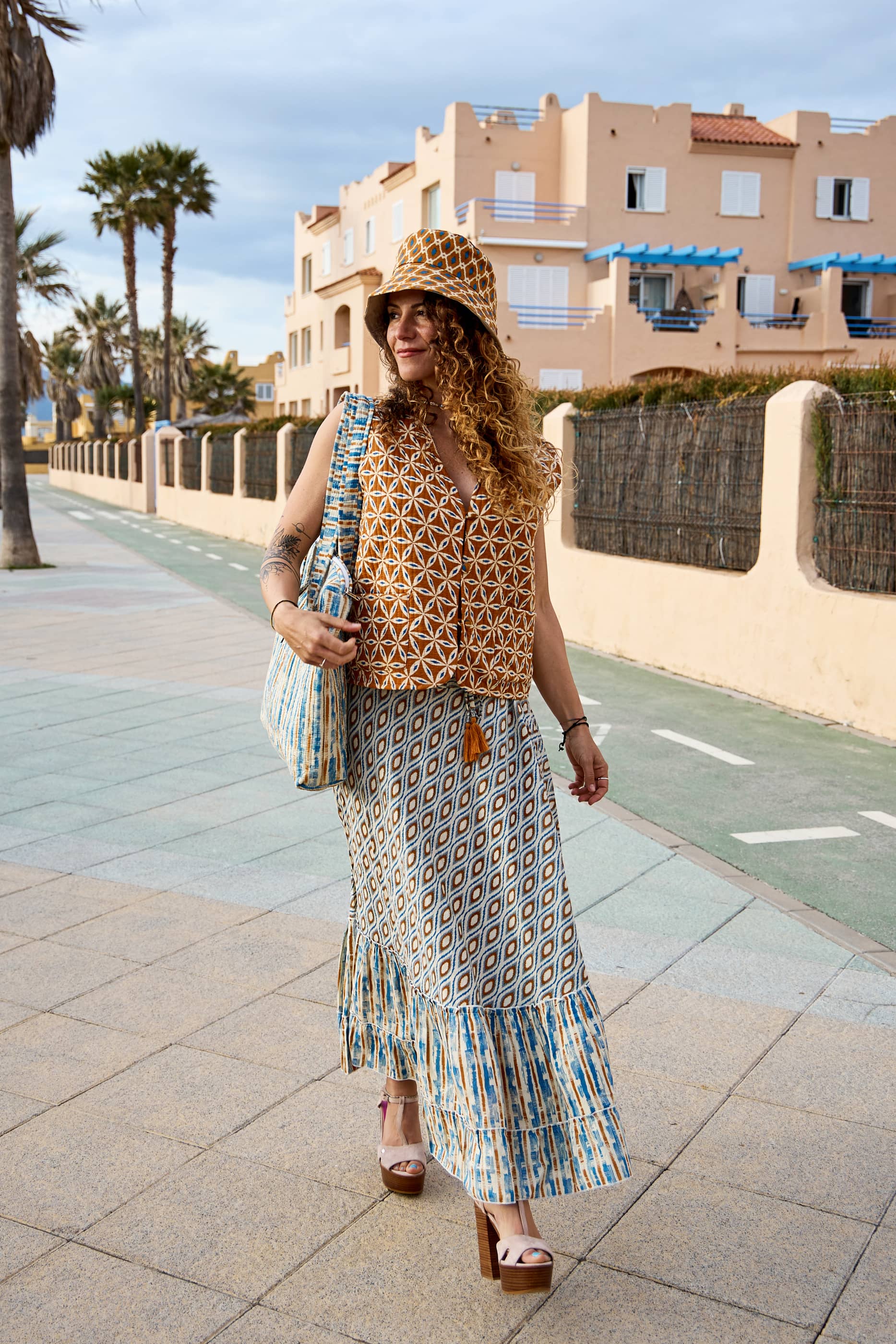 Outfit Completo mix and match 100% cotone Tarifa Marisma