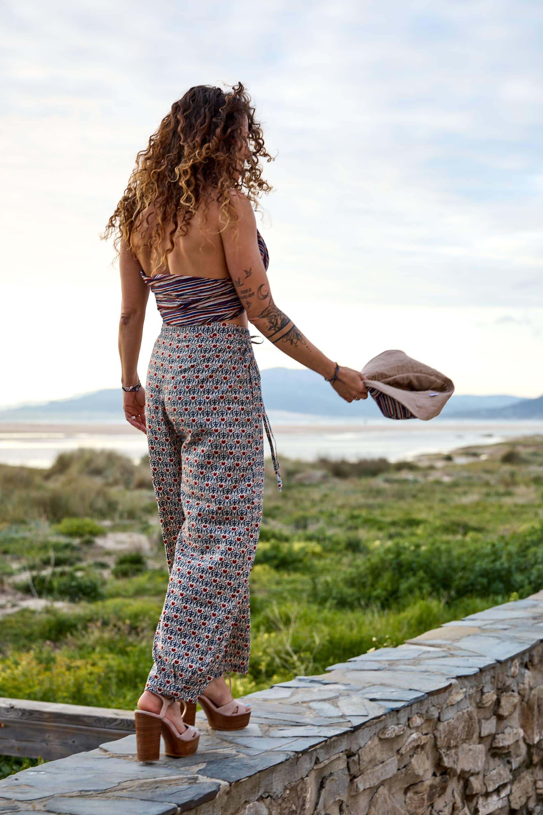 Pantalone 100% Cotone Granada esencial