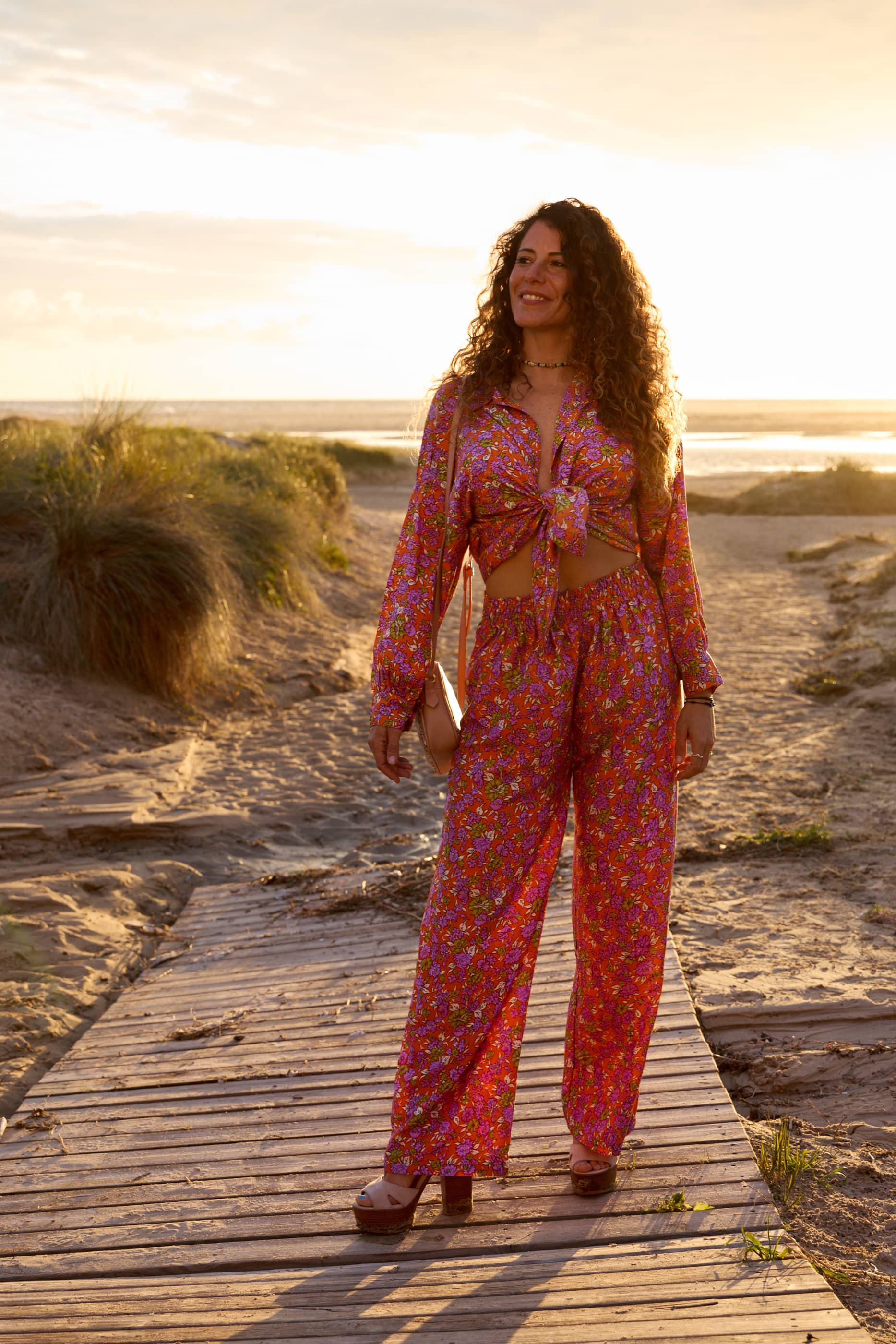 Pantalone Seta Azahar