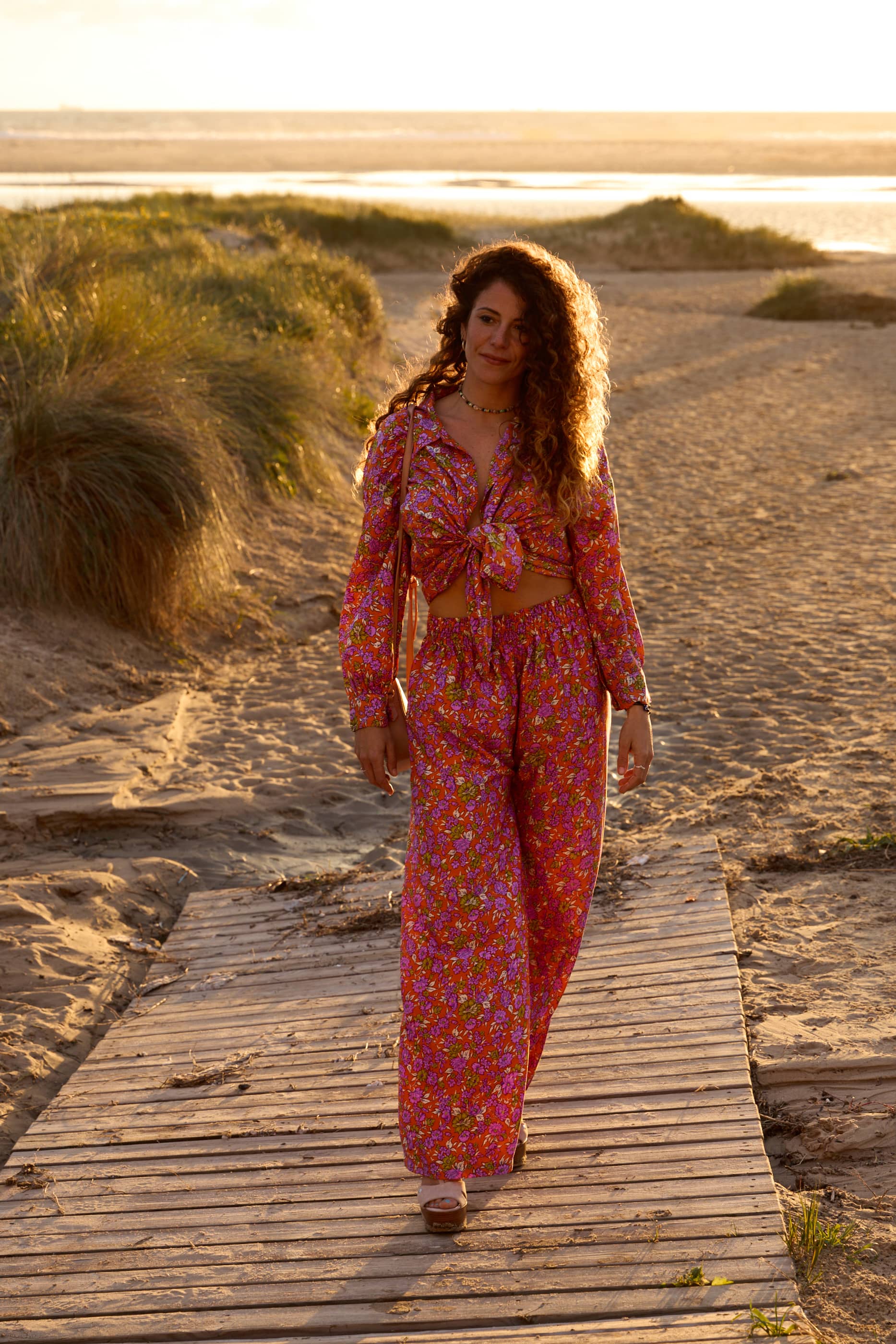 Pantalone Seta Azahar