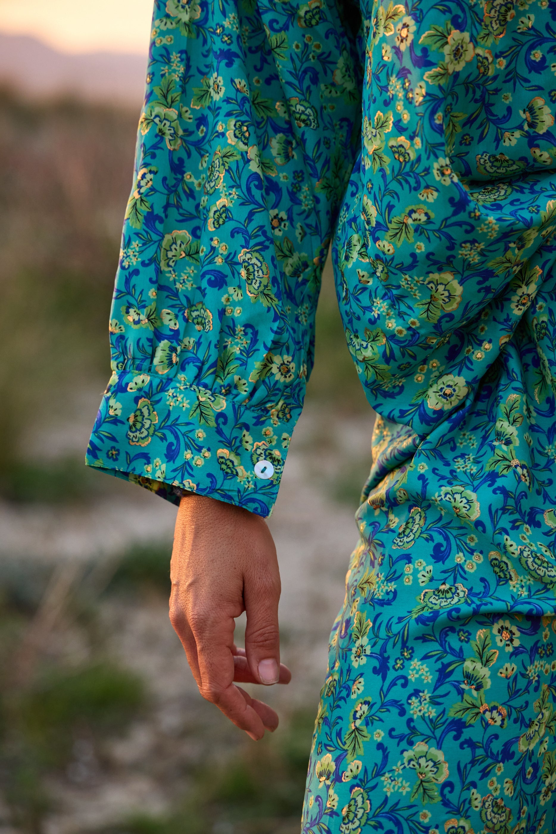 Camicia copricostume seta Soleada