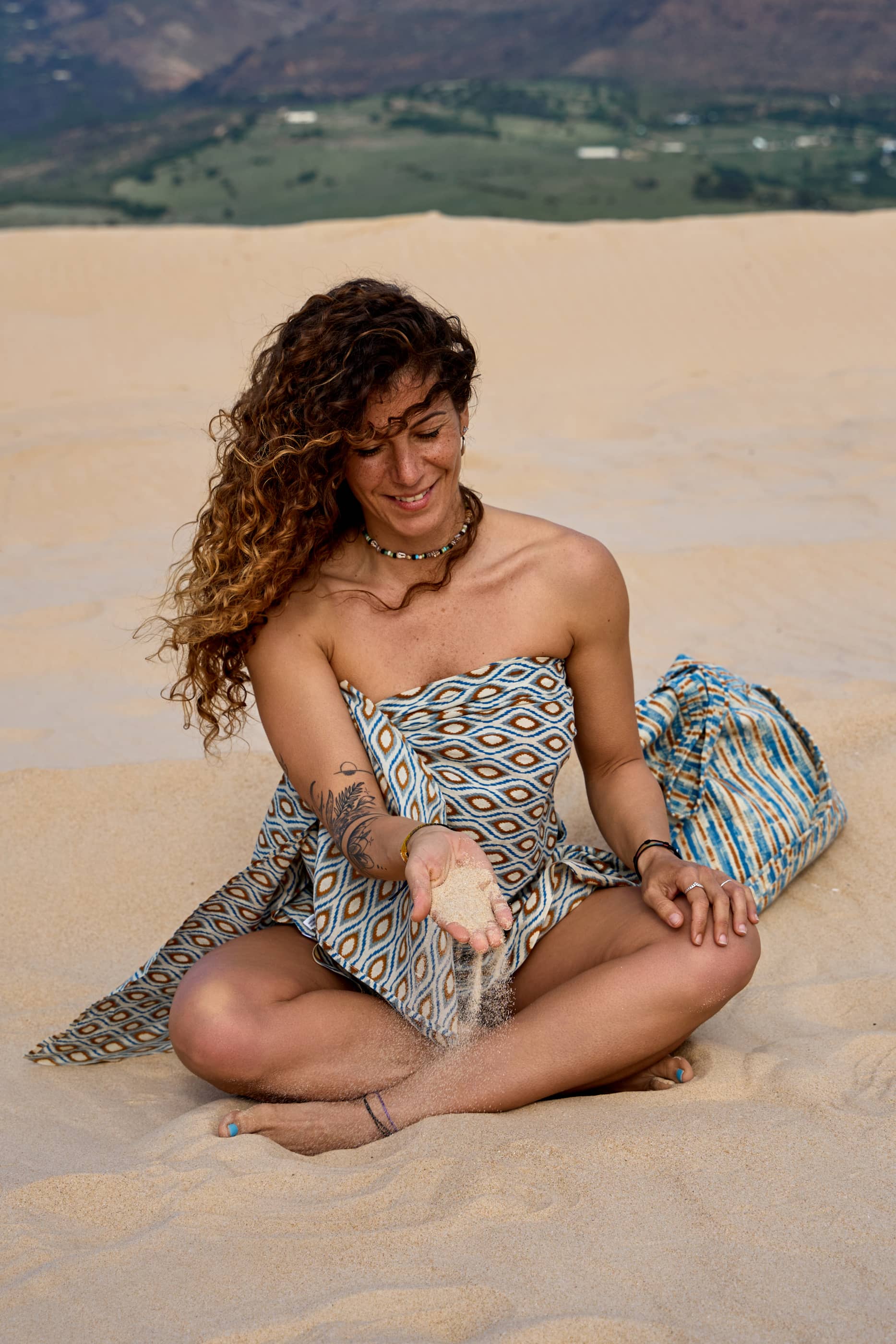 Sciarpa Pareo 100% Cotone Tarifa marisma