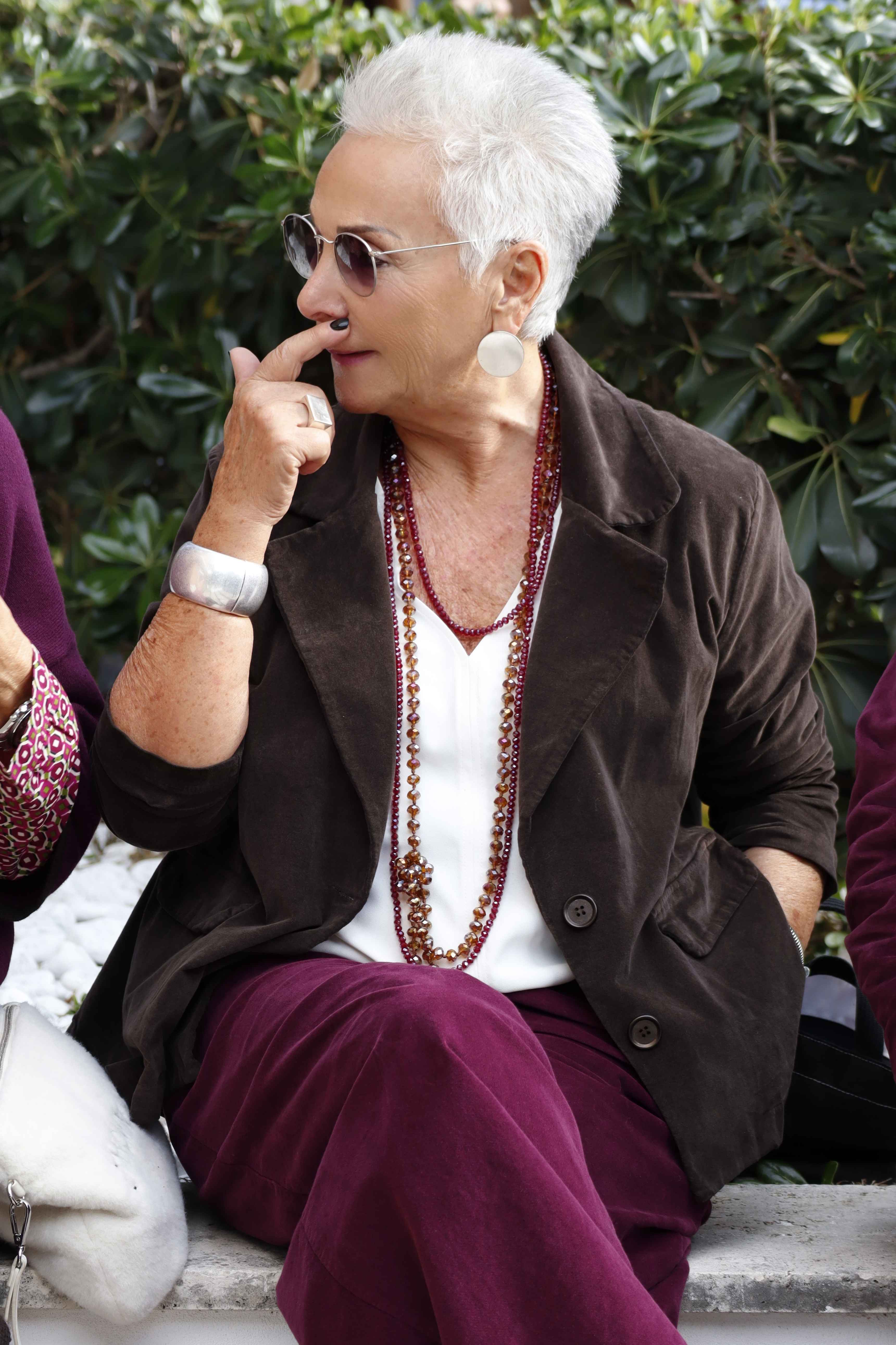 Giacca Velvet marrone (velluto liscio)