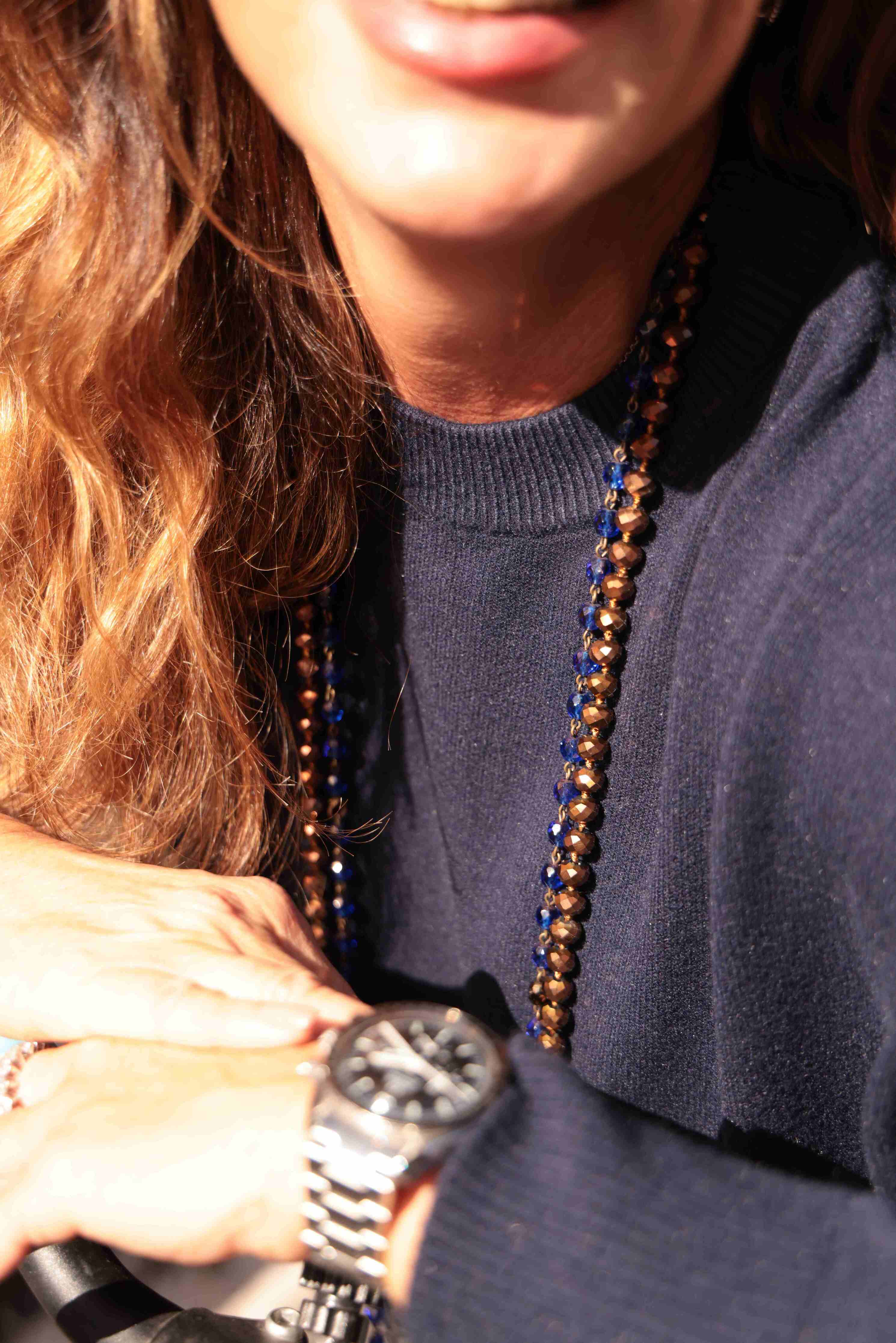 Maglione Notte d’Inverno Blu (viscosa)