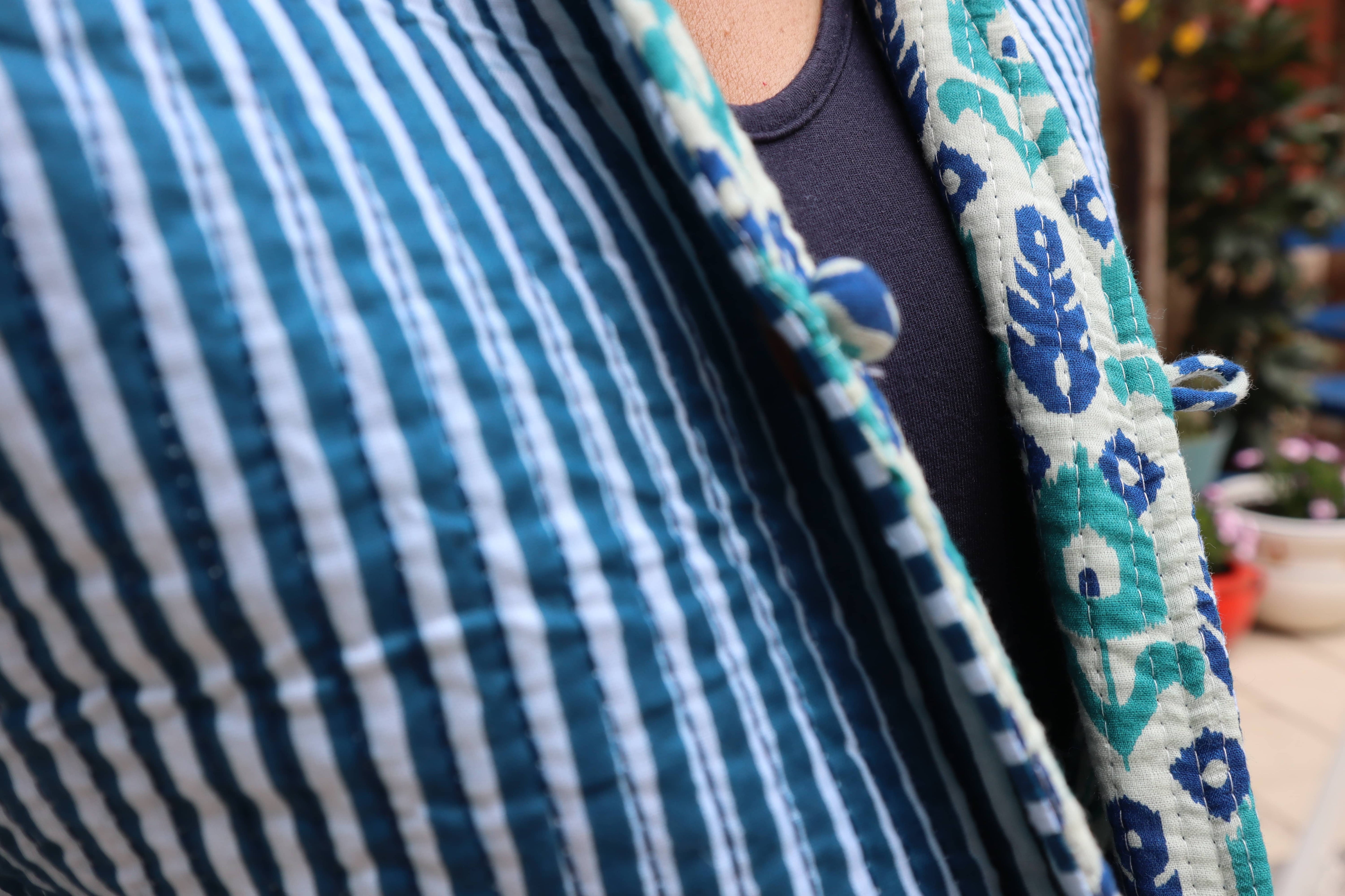 Outfit Selva Azul Cotone (3 capi)