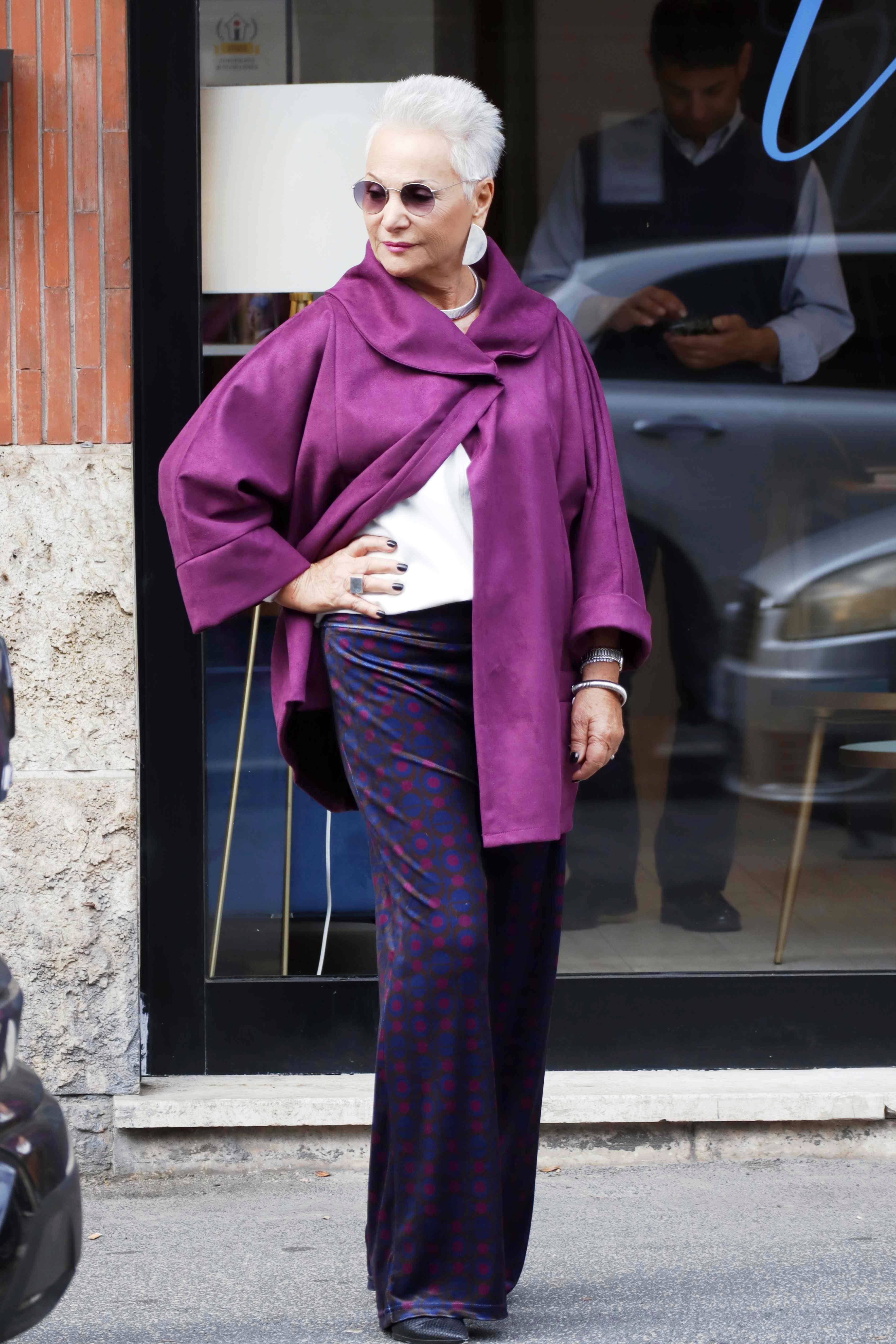 Giacca Aurora Melanzana (eco camoscio)