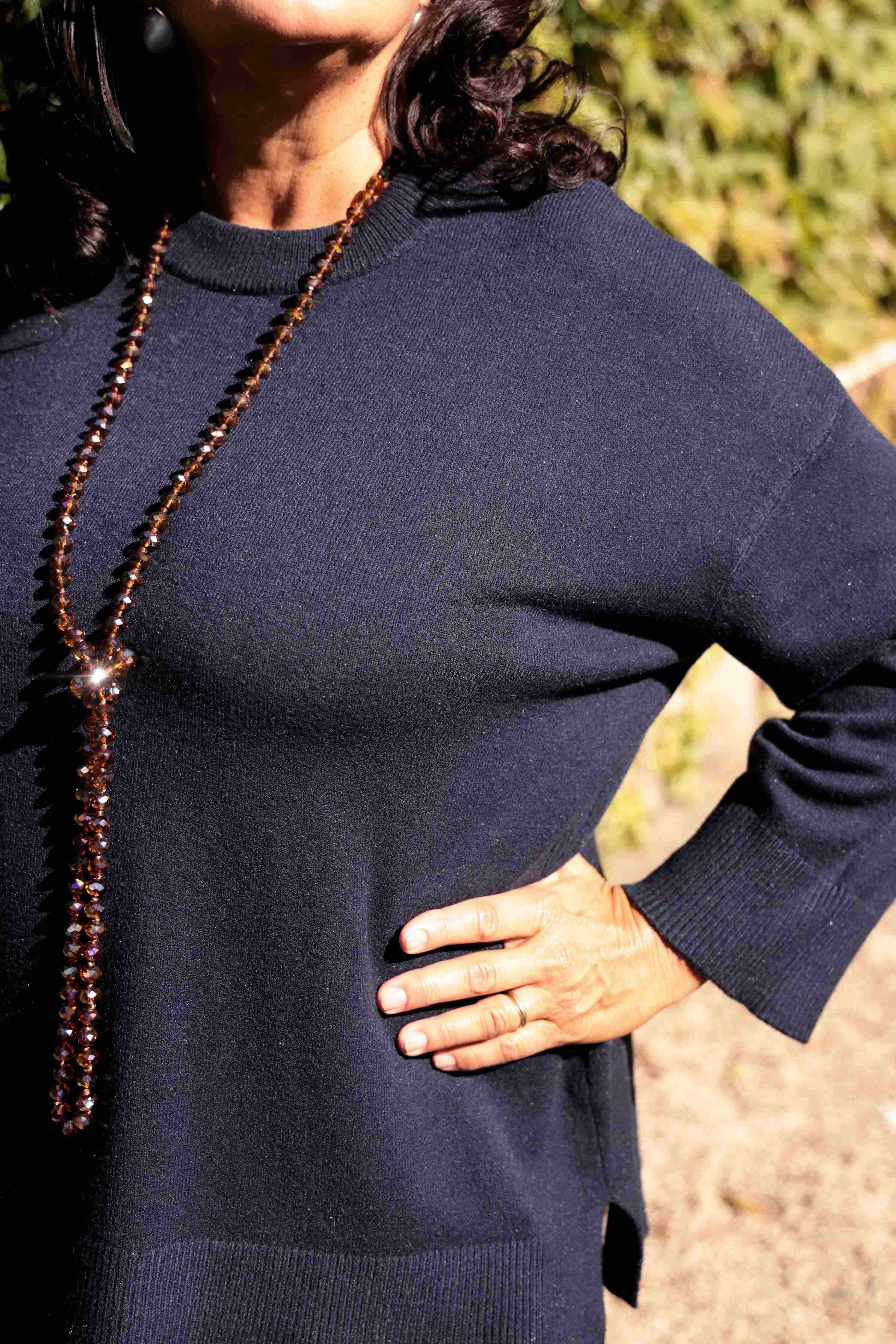 Maglione Notte d’Inverno Blu (viscosa)