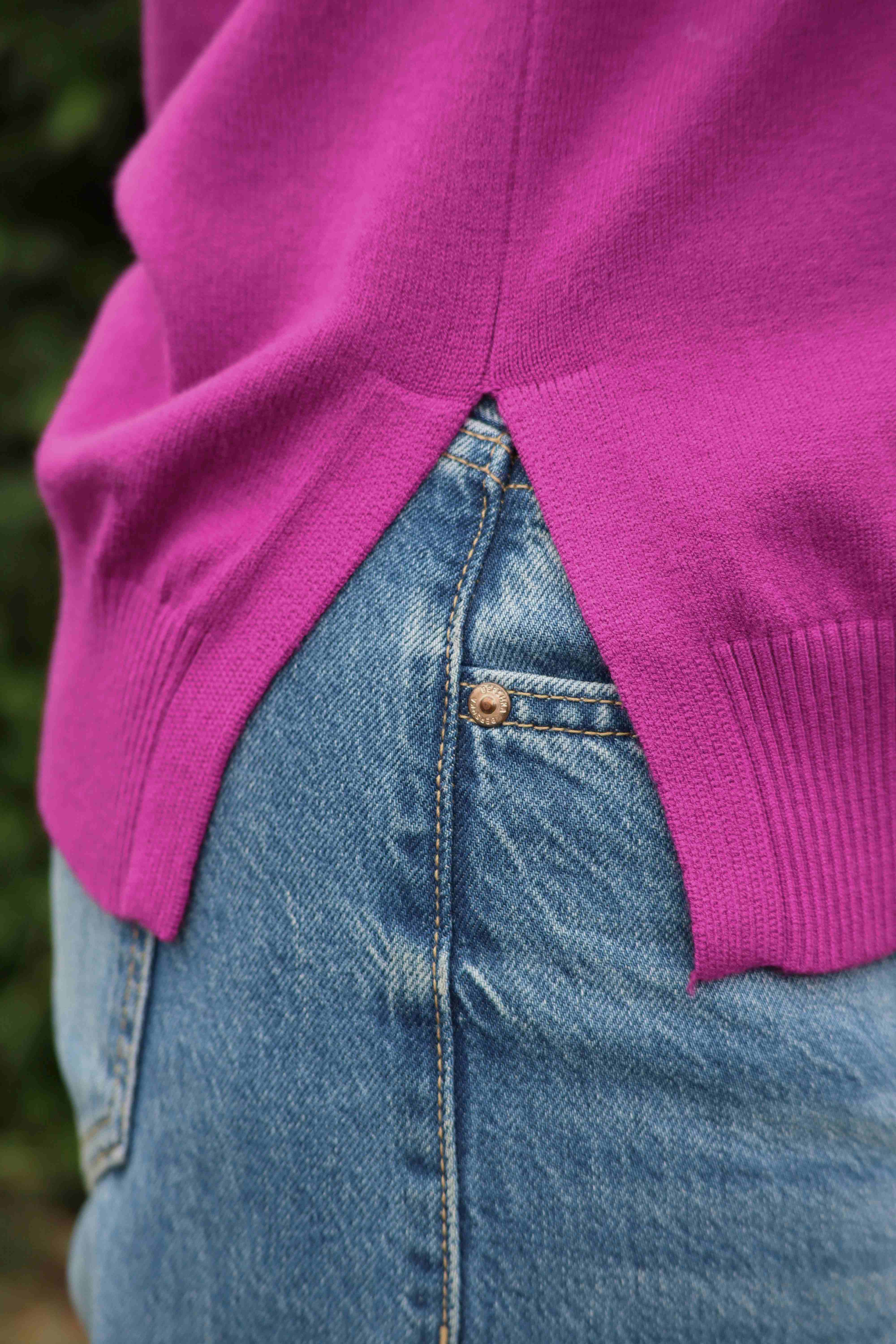 Maglione Armonia d’Inverno Ciclamino (viscosa)