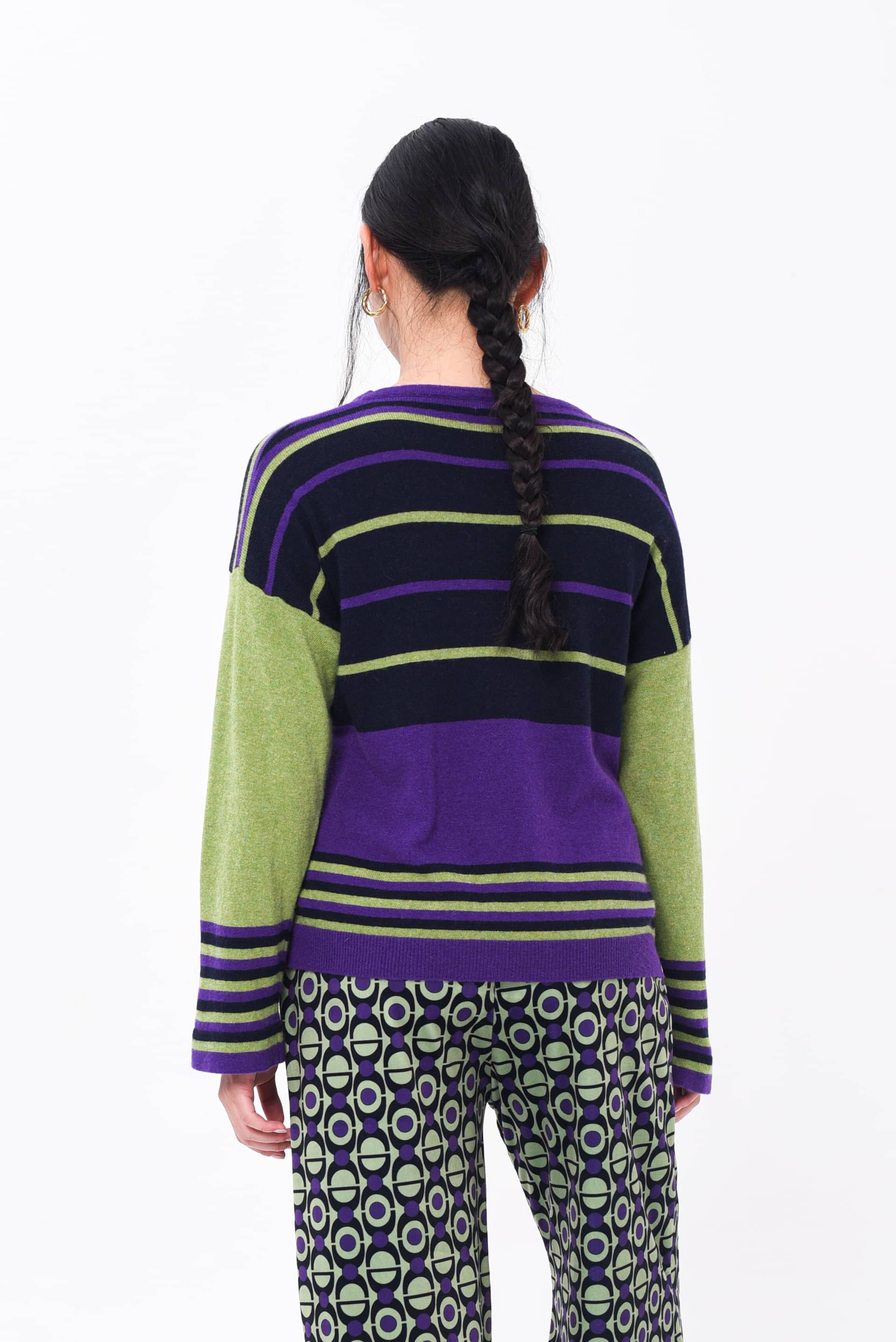 Maglione Tricolore Lana & Cashmere