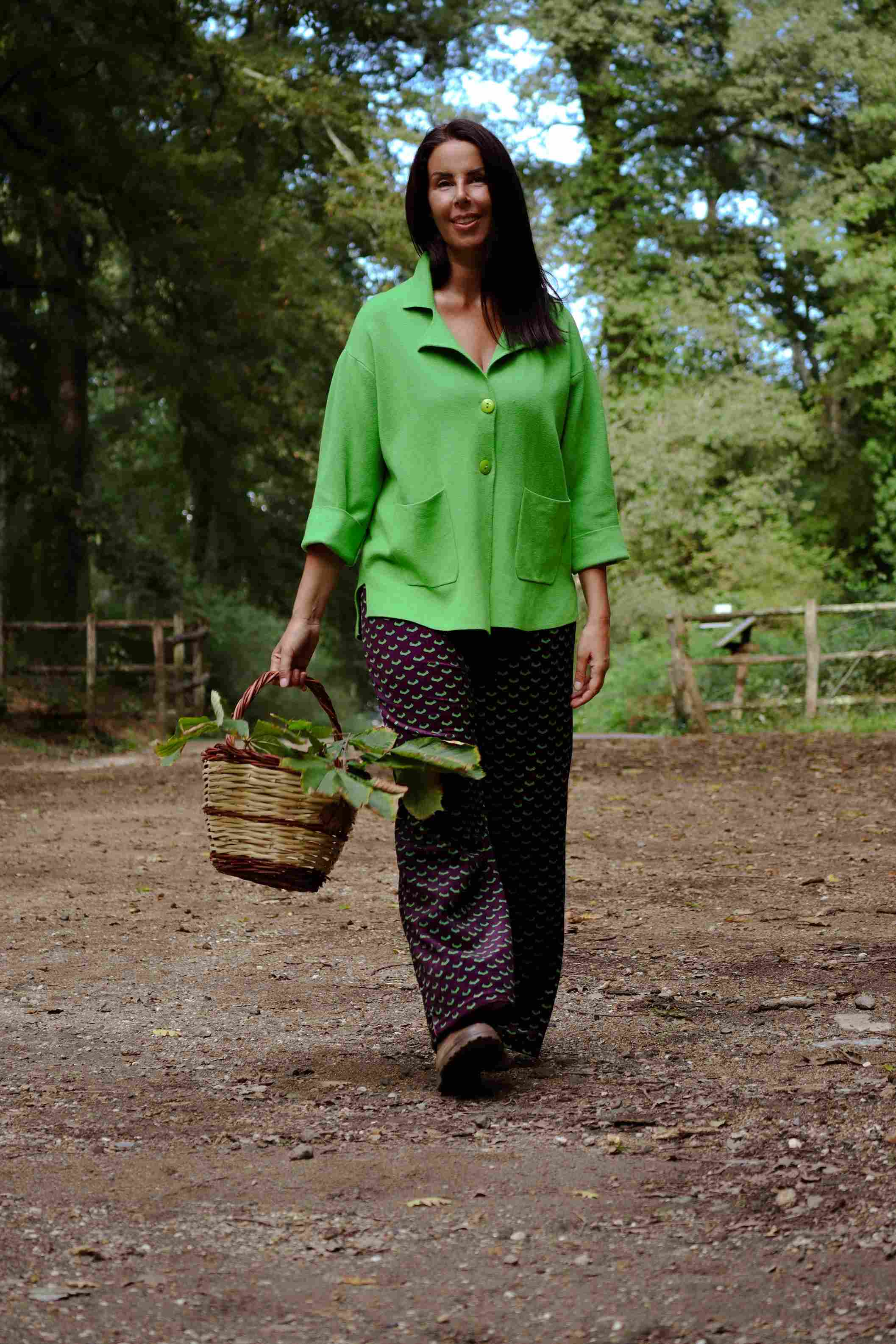 Giacca Alba Verde Mela (viscosa)