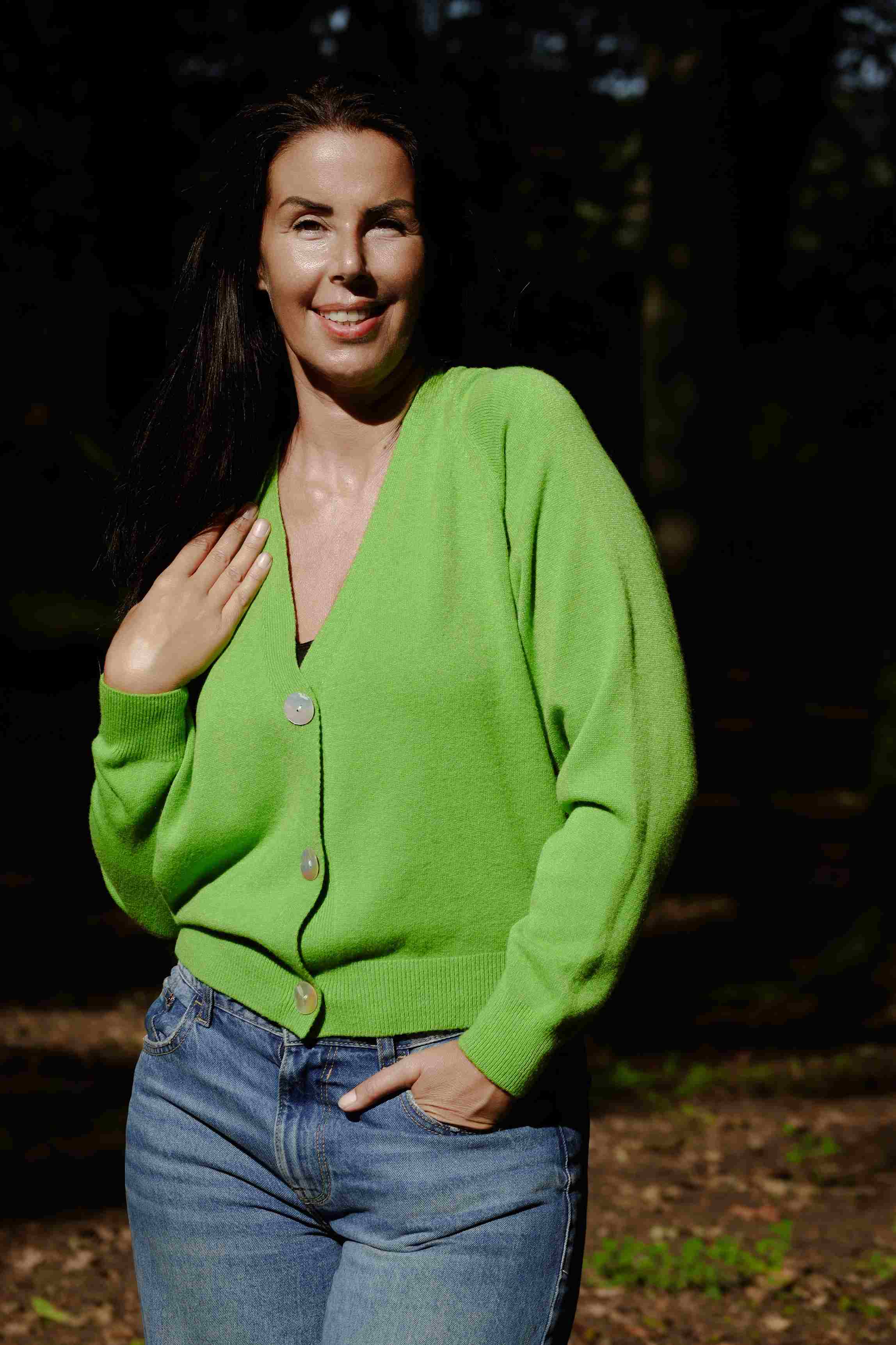 Cardigan Carezza di Mela (viscosa)