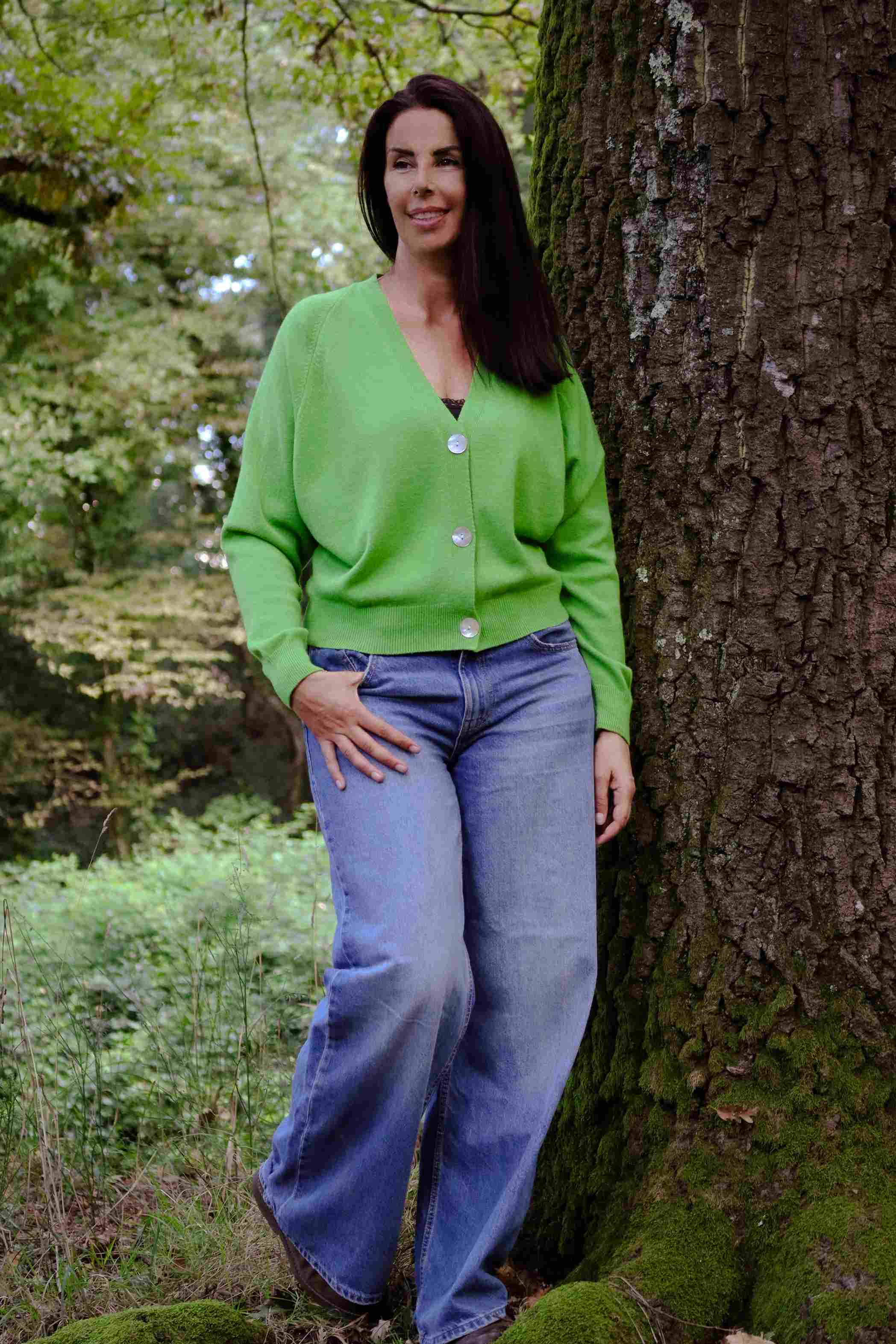 Cardigan Carezza di Mela (viscosa)