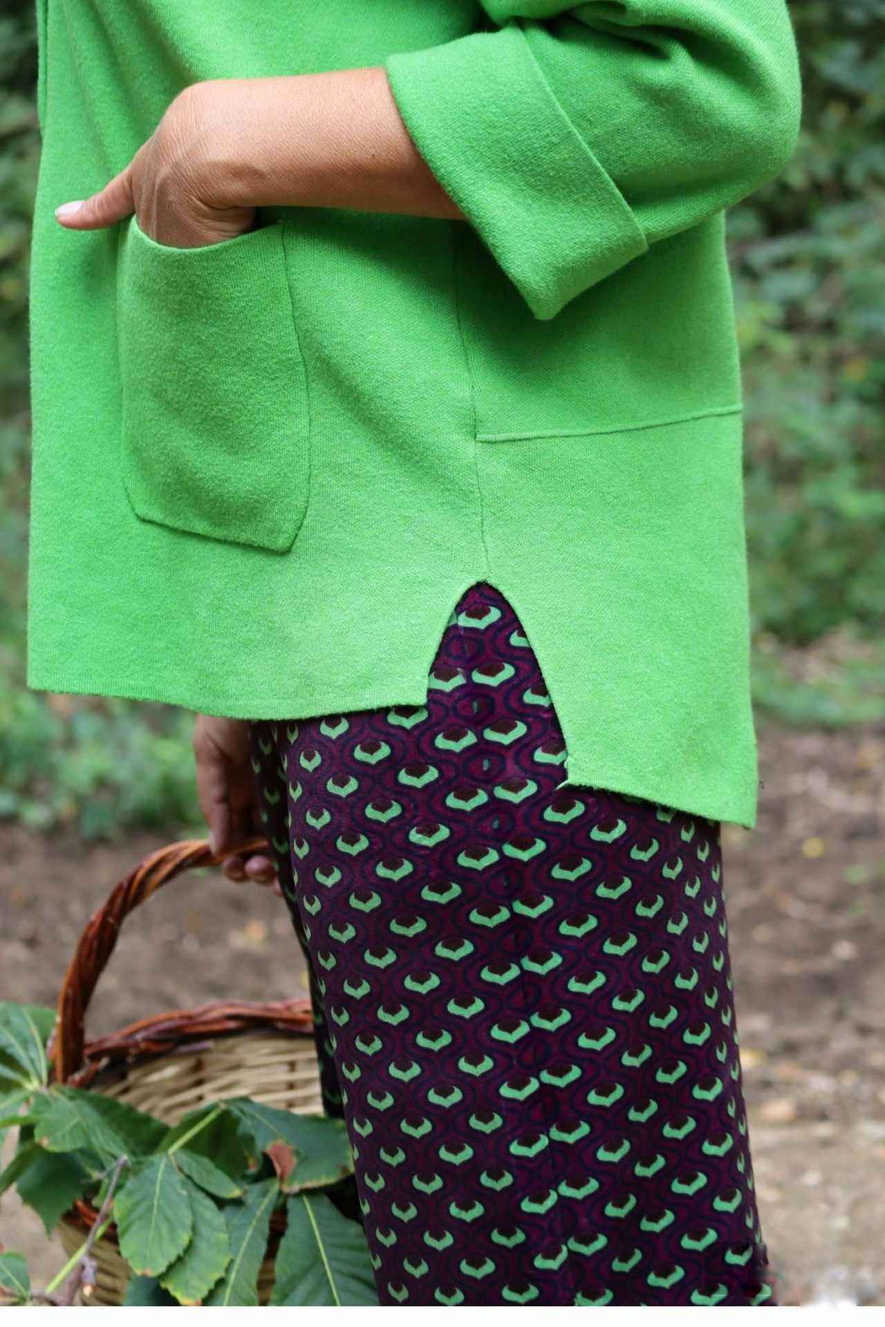 Giacca Alba Verde Mela (viscosa)