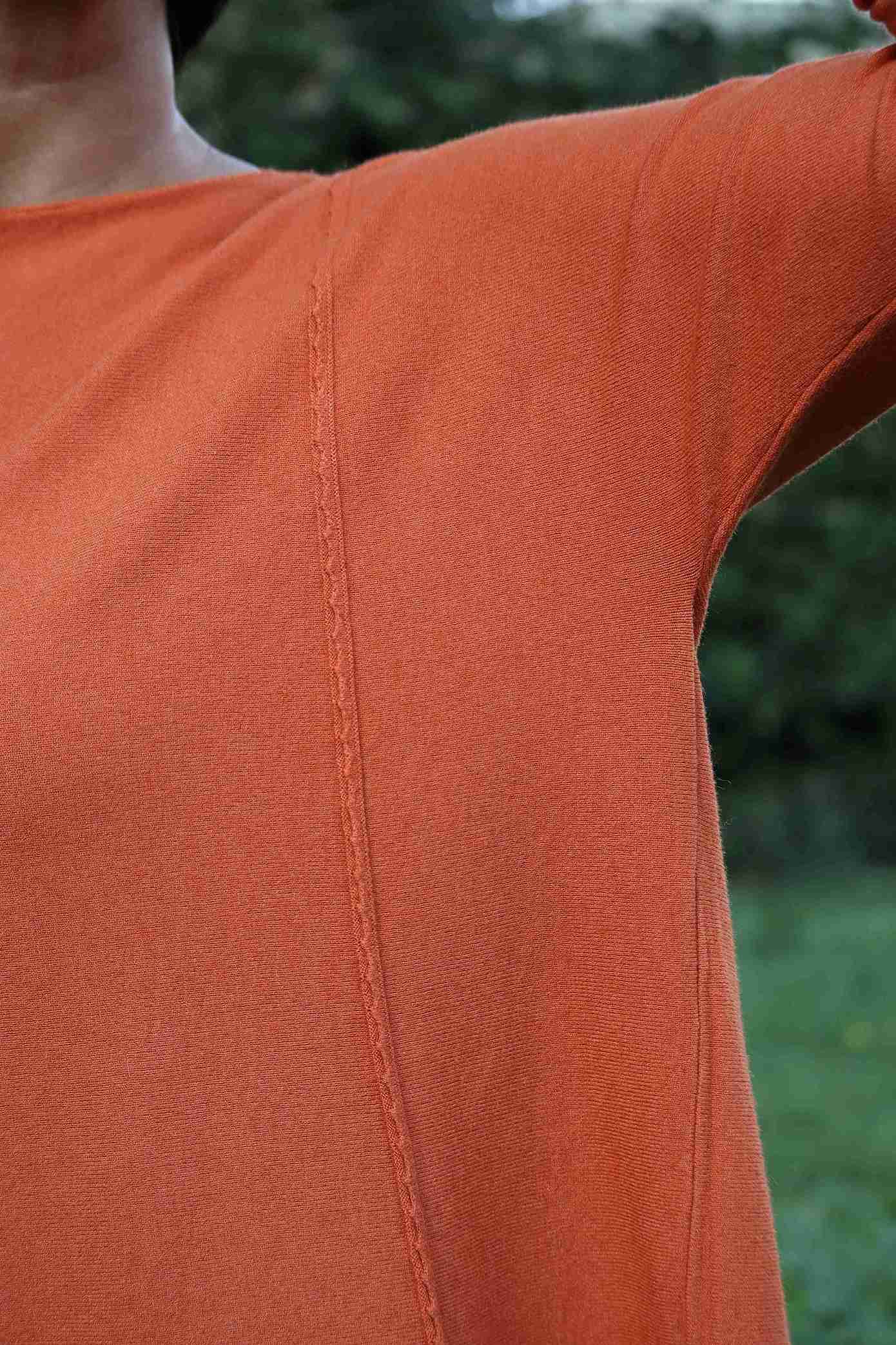 Maglione Trama d’Autunno Zucca (viscosa)