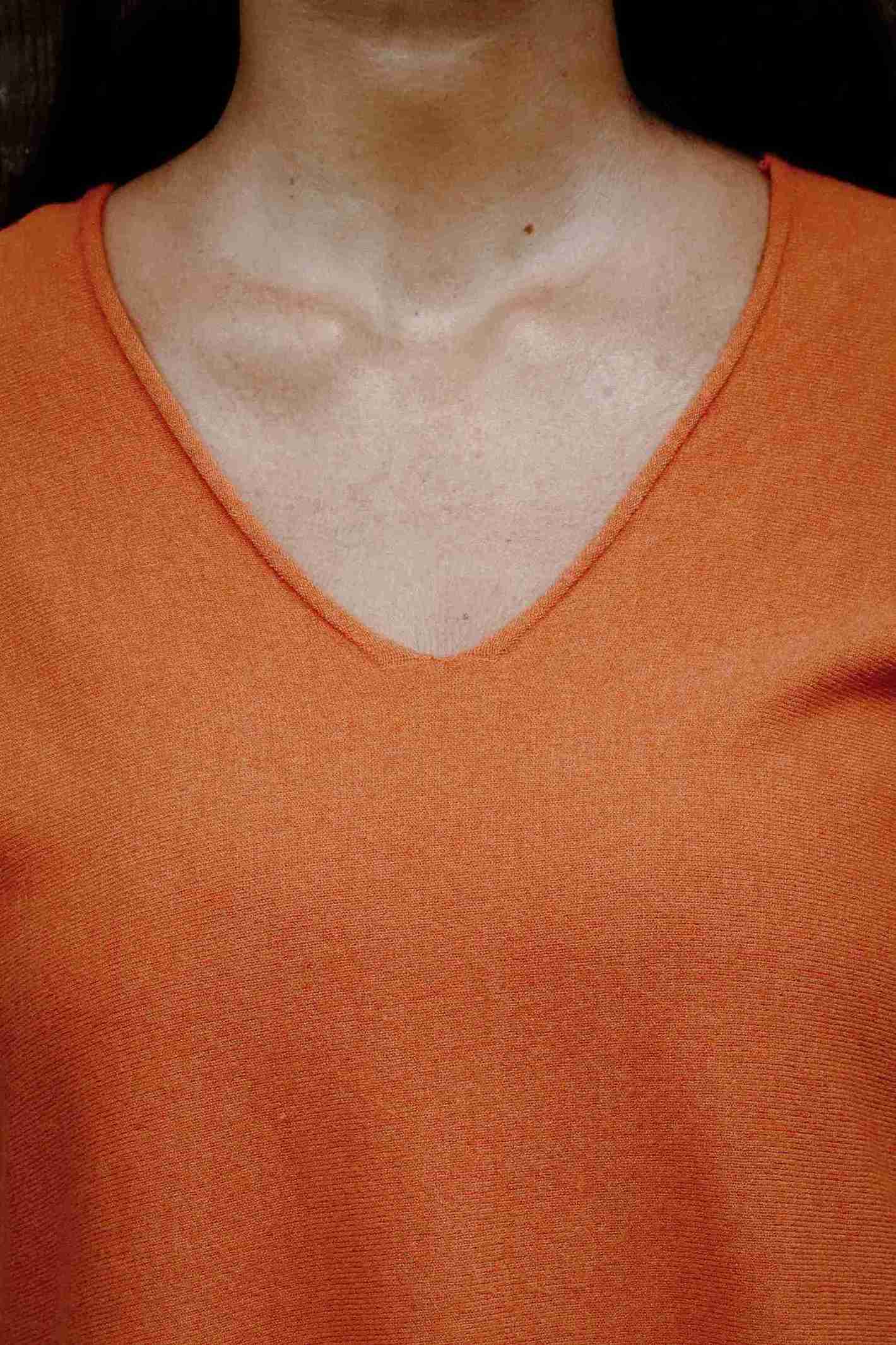 Autumn Light Pumpkin Sweater (viscose)