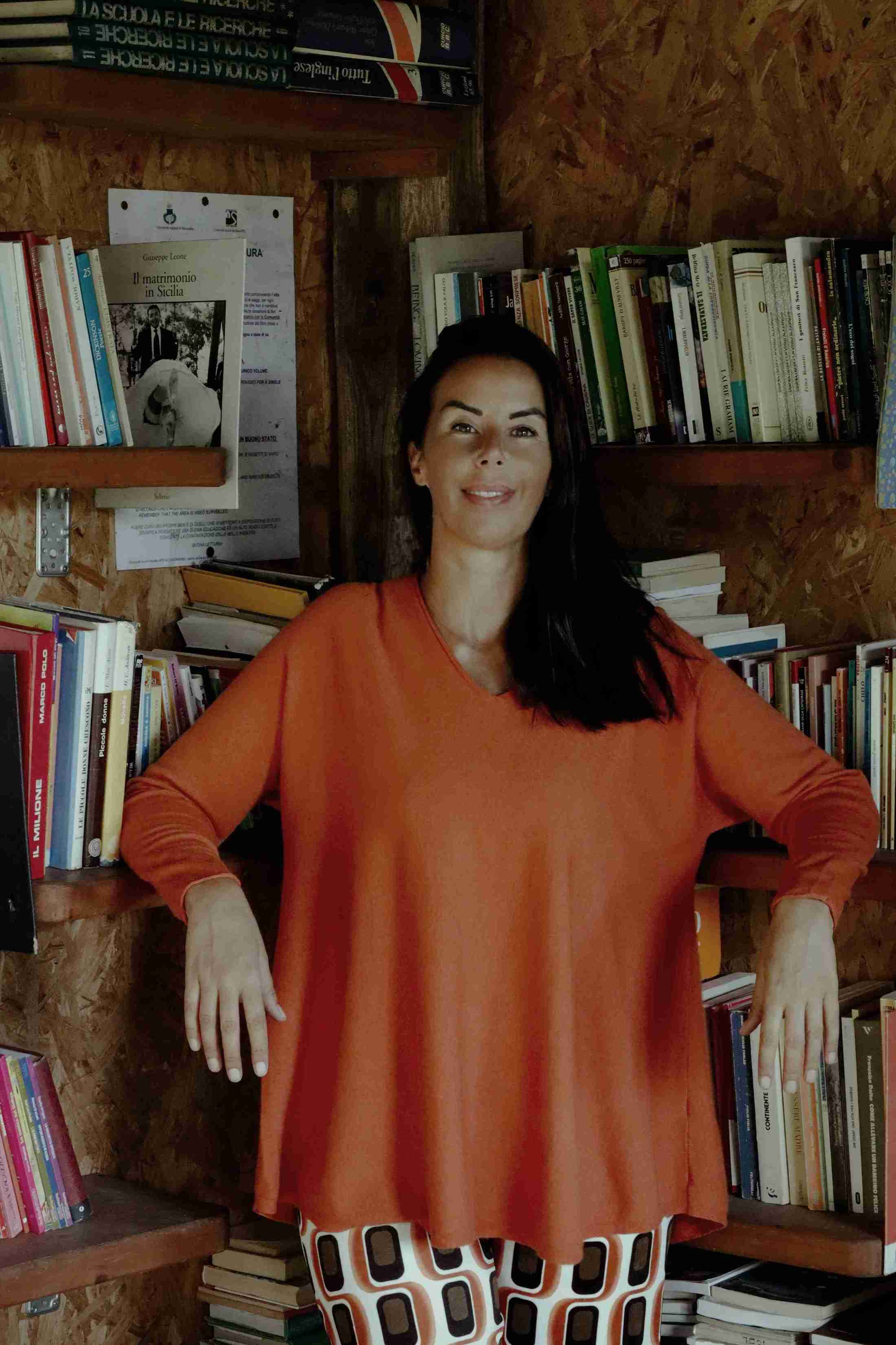 Autumn Light Pumpkin Sweater (viscose)