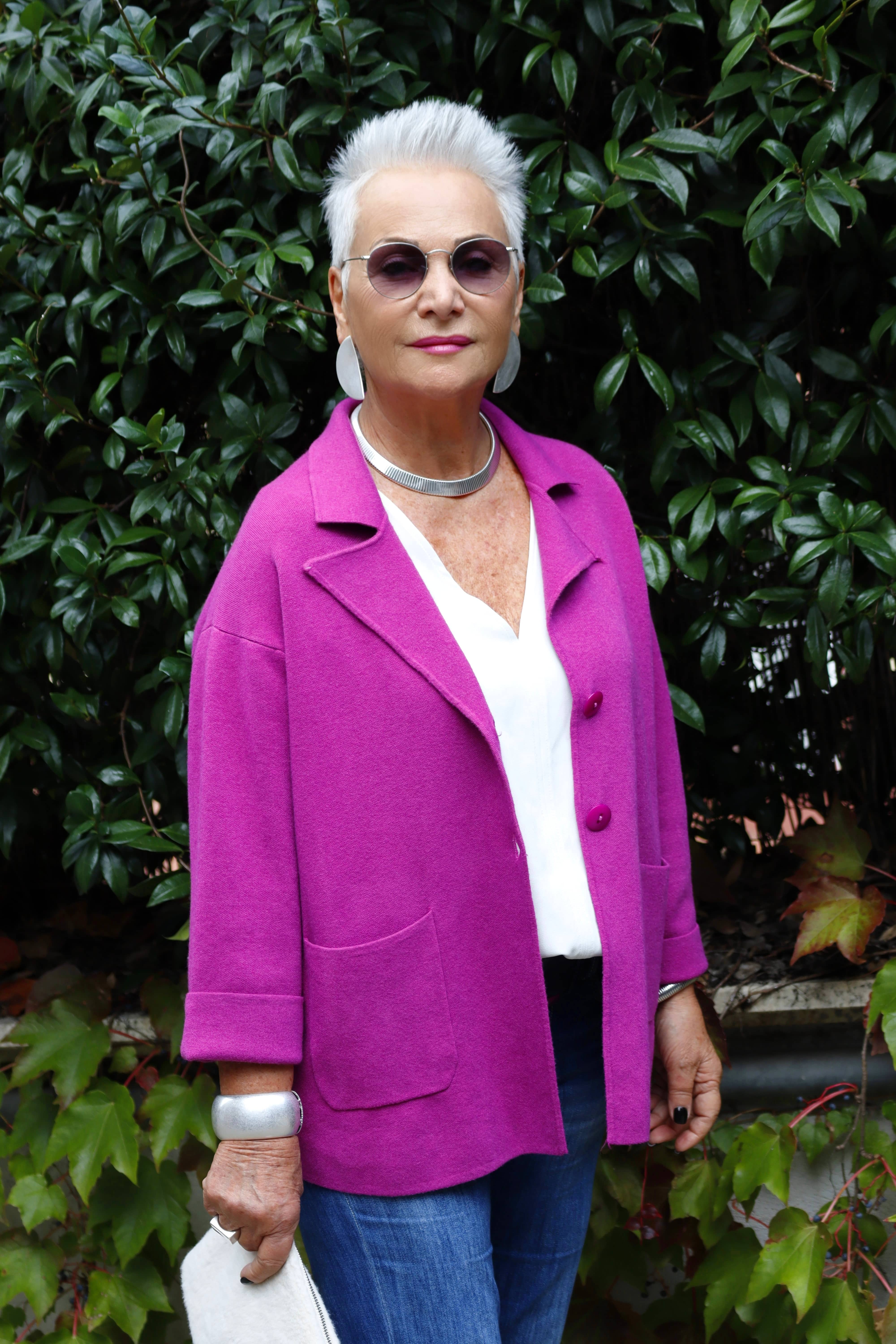 Giacca Alba Ciclamino (viscosa)