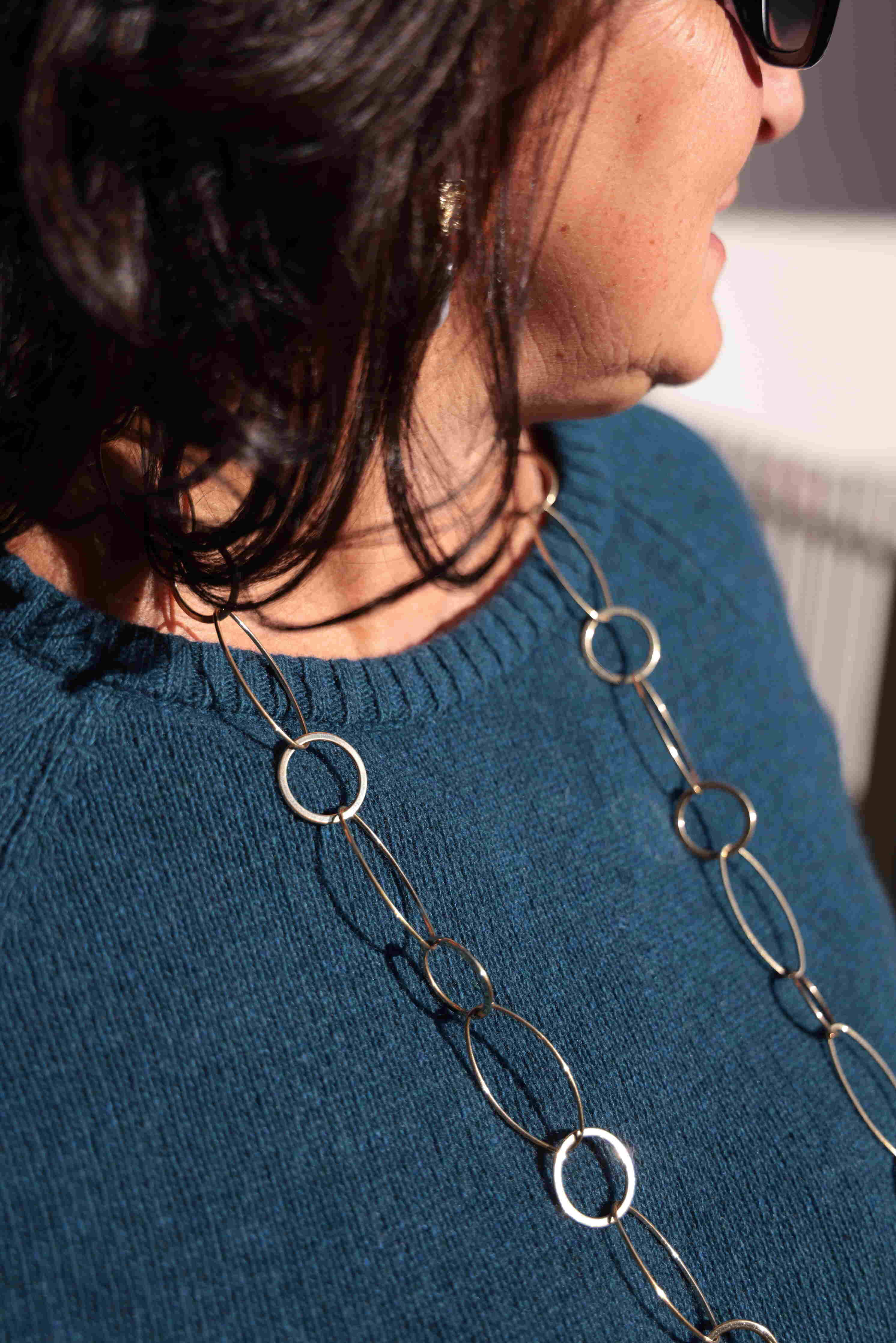 Maglione Nuvole d'inverno Ottanio (lana e cashmere)