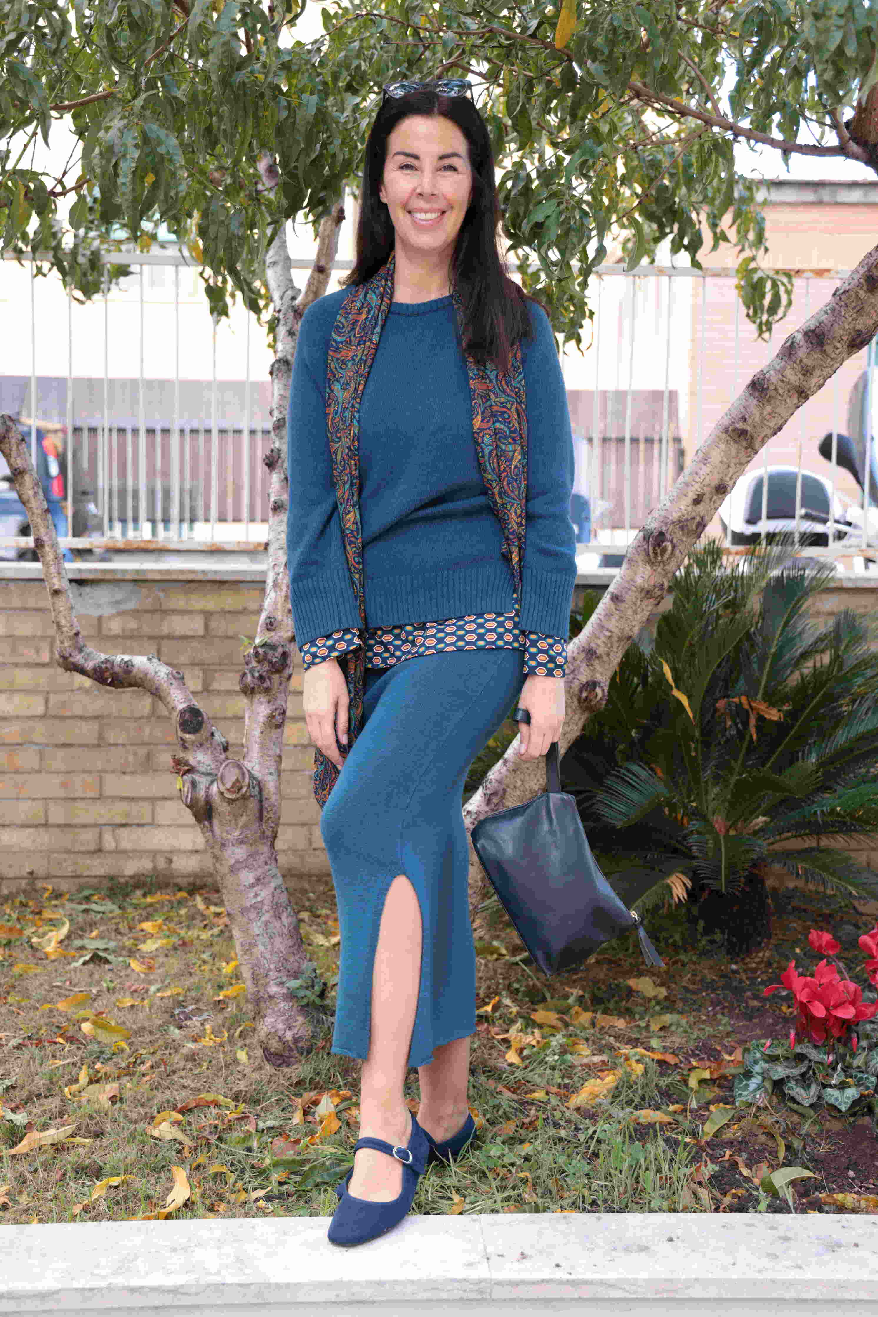 Gonna Eclissi Ottanio (lana e cashmere)