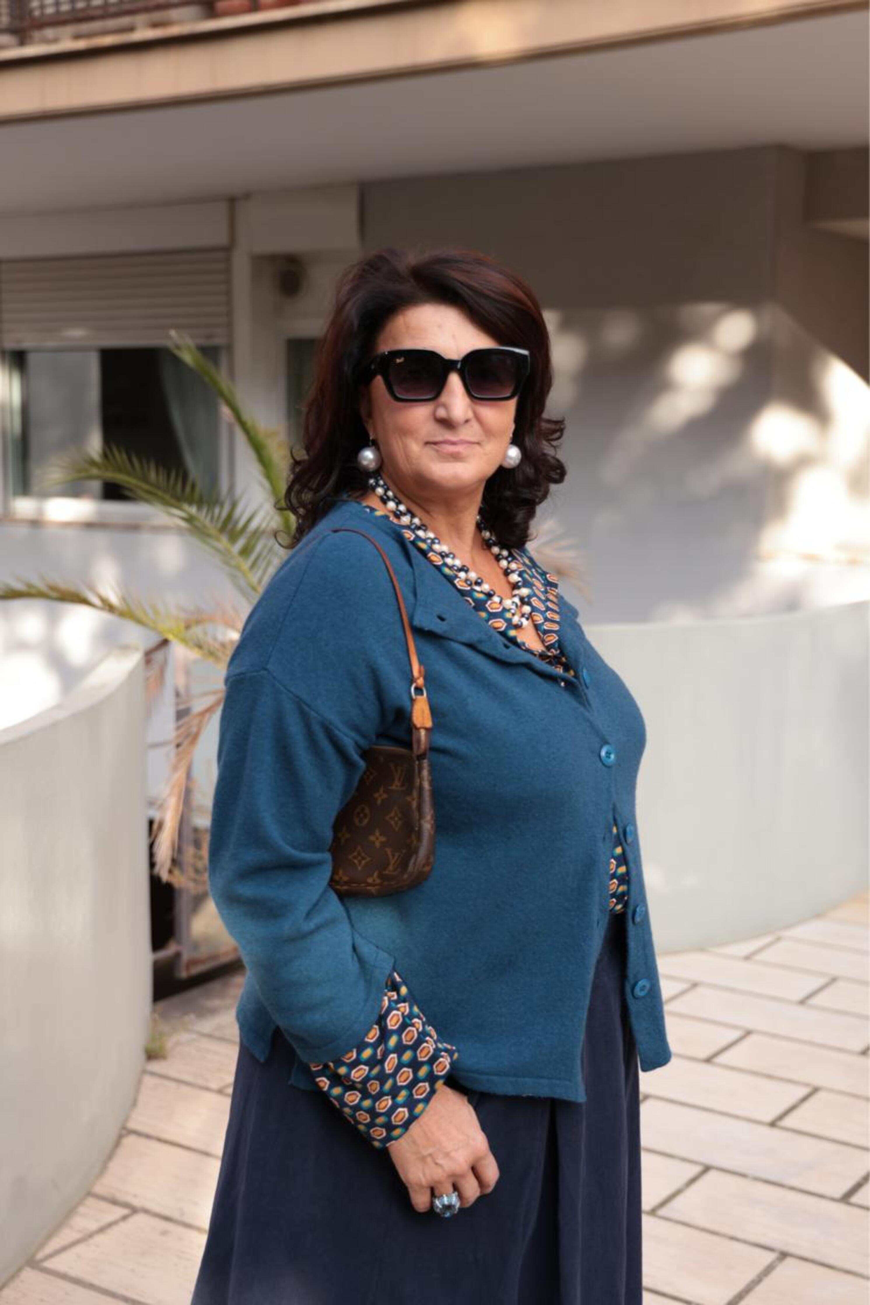 Gemma Winter Sweater in Ottanio (wool and cashmere) 