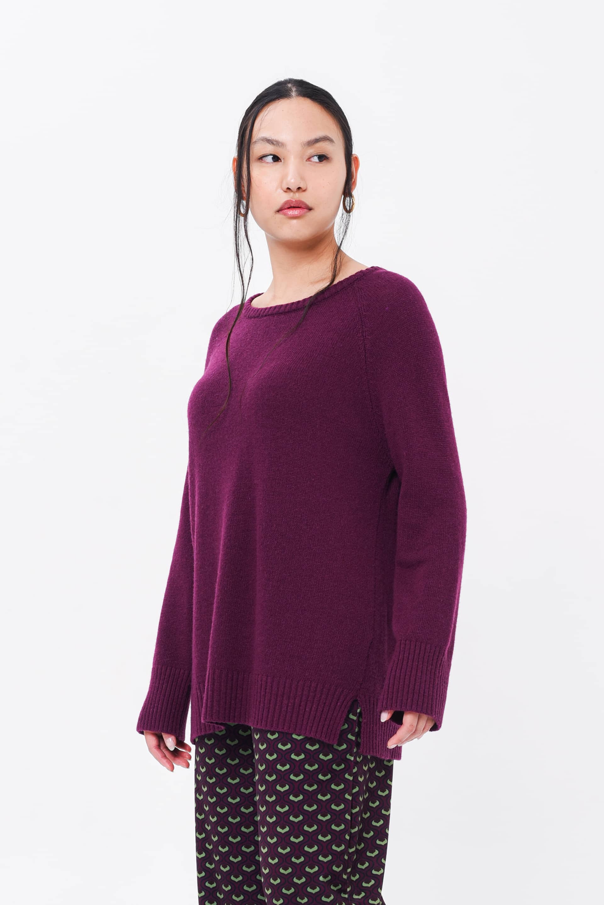 Maglione Raglan Lana Melenzana & Cashmere