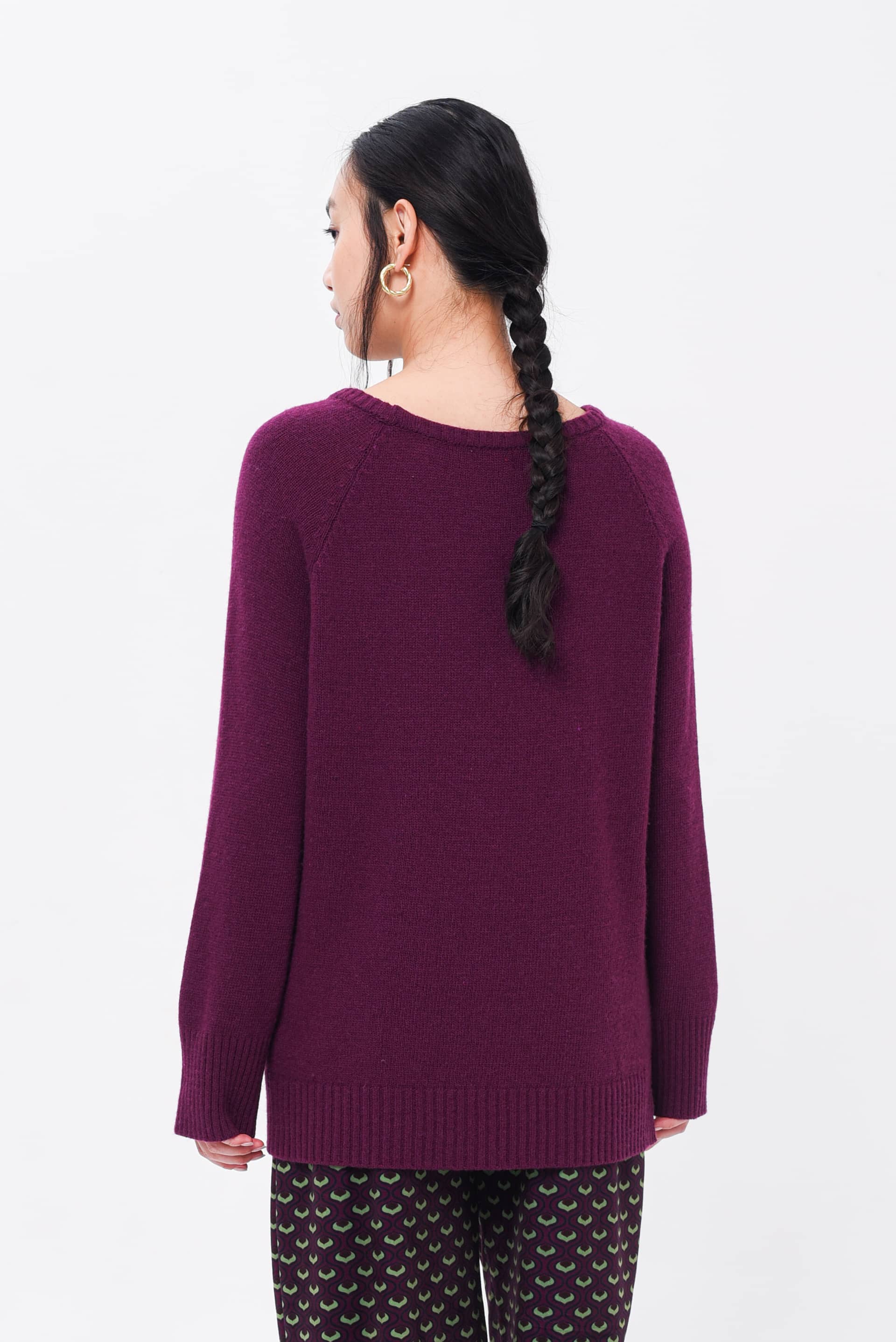 Maglione Raglan Lana Melenzana & Cashmere