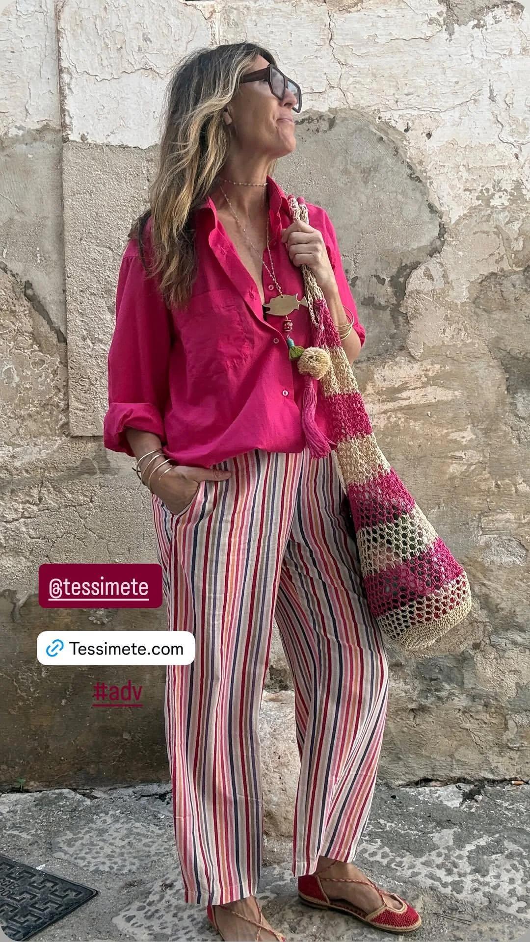PANTALONE STRIPE (Cotone)