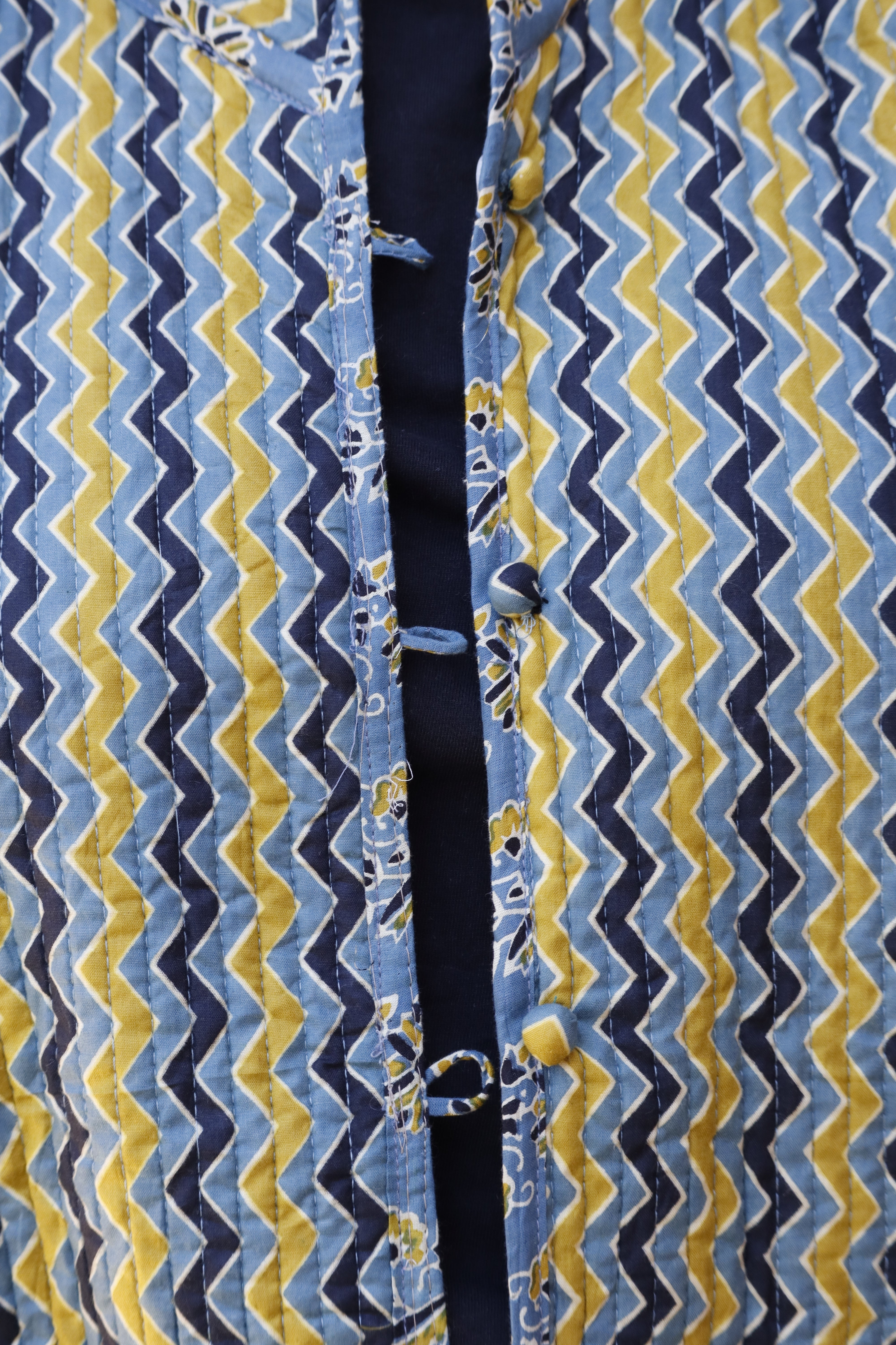 Giacca Trapuntata Granada GRIGIO NERO GIALLO Cotone (nuovo arrivo 🤩)