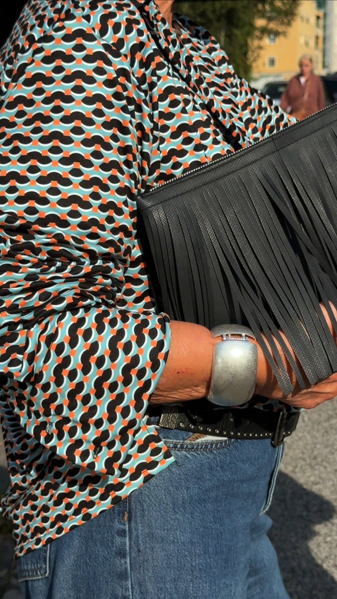 CAMICIA PONZA FANTASIA TURCHESE (Jersey di viscosa)