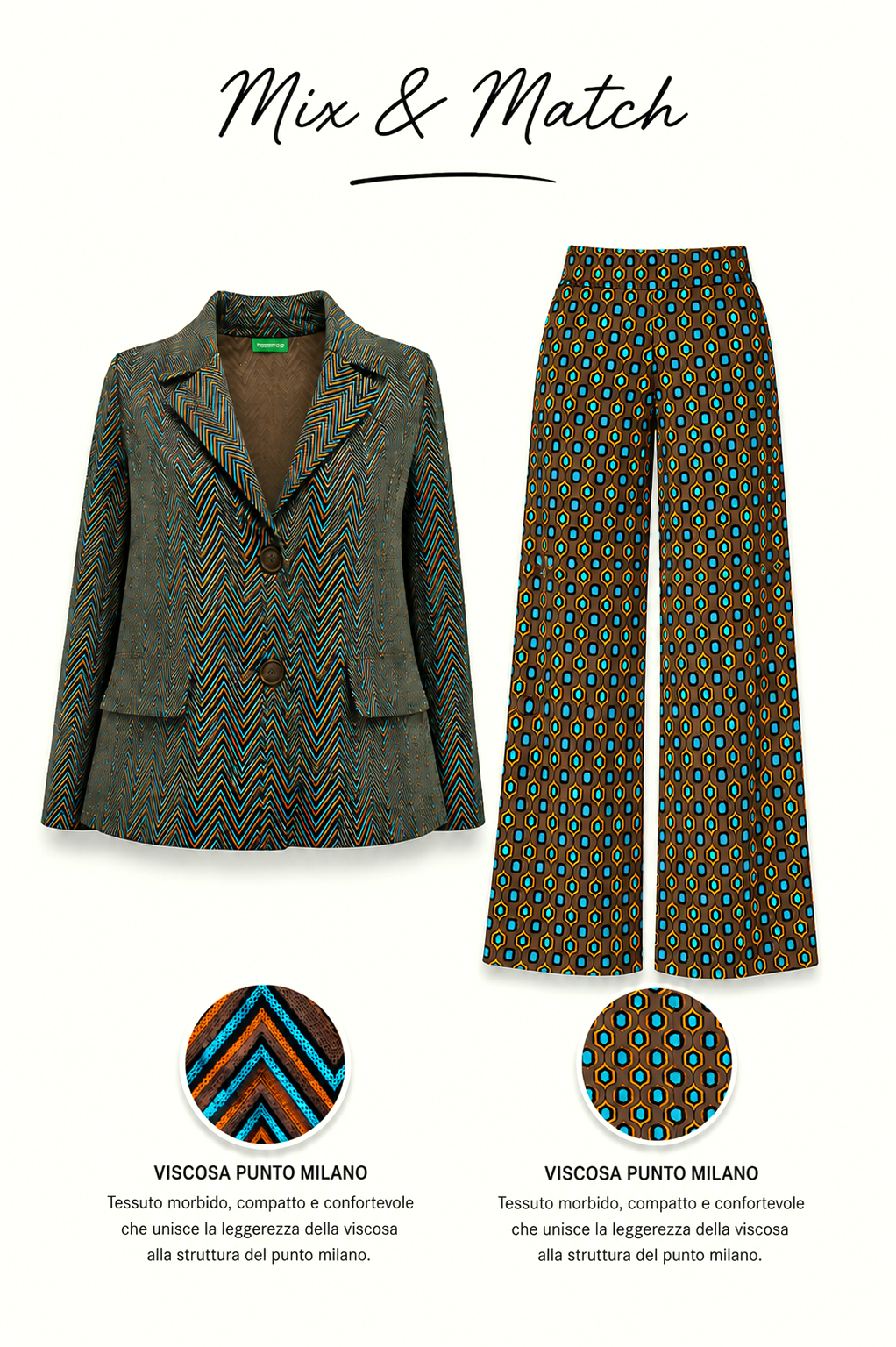 Maglione Bruma tabacco donna in lana e cashmere Tessimete – abbinamento outfit