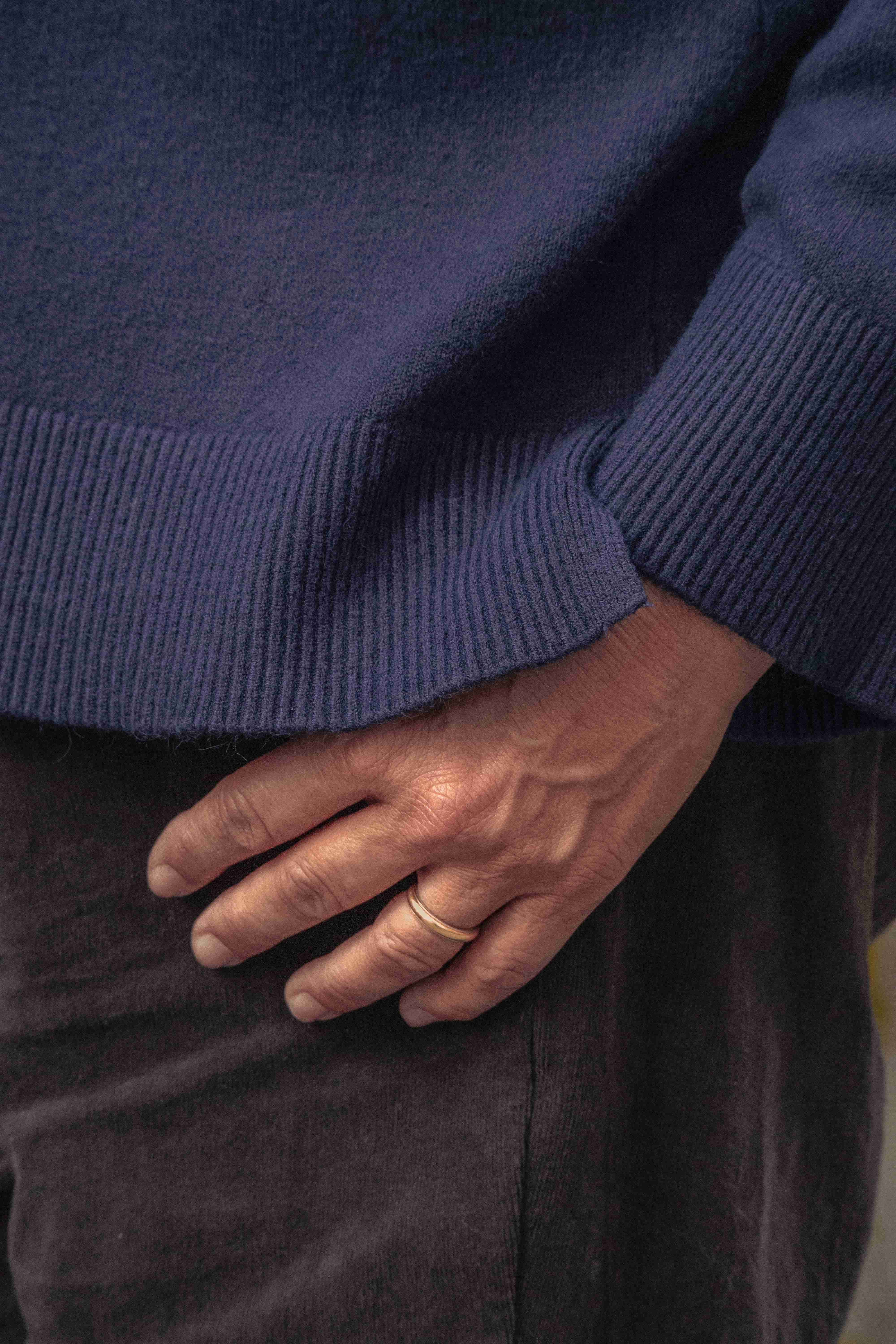 Maglione Notte d’Inverno Blu (viscosa)